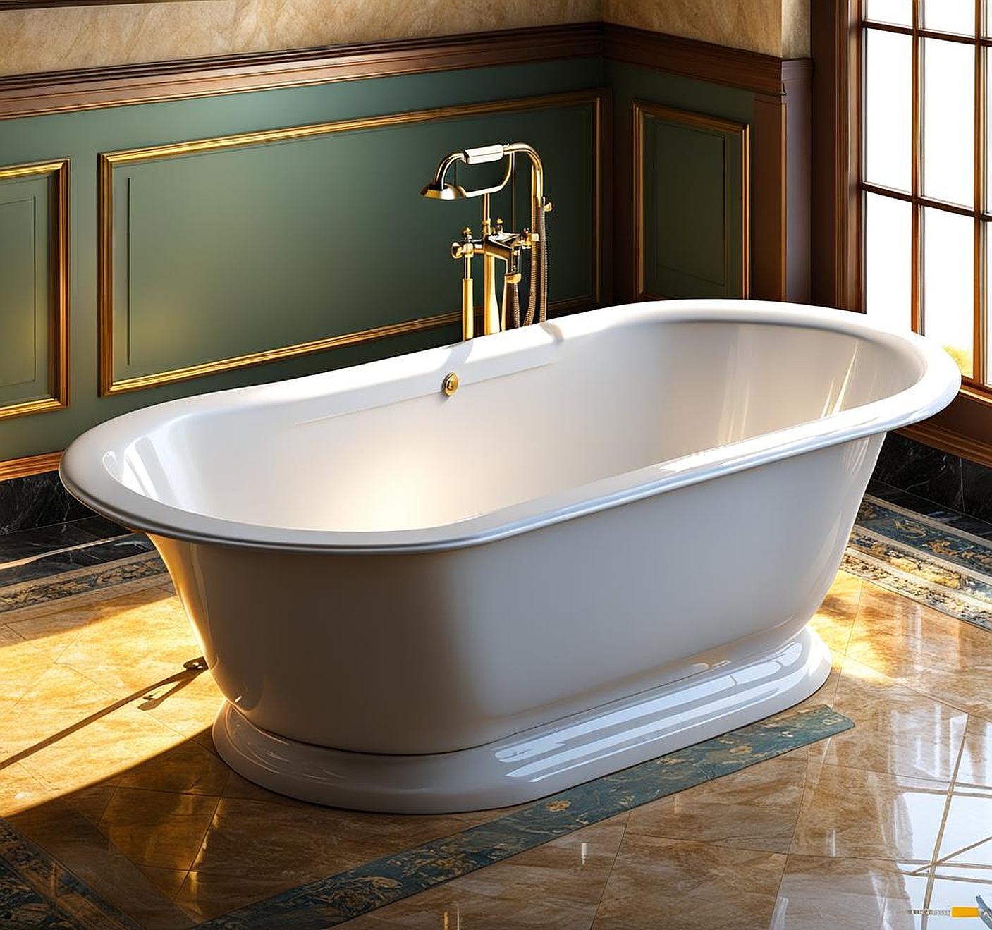 Overview of the Bathtub’s Tub Surround Materials and Texture