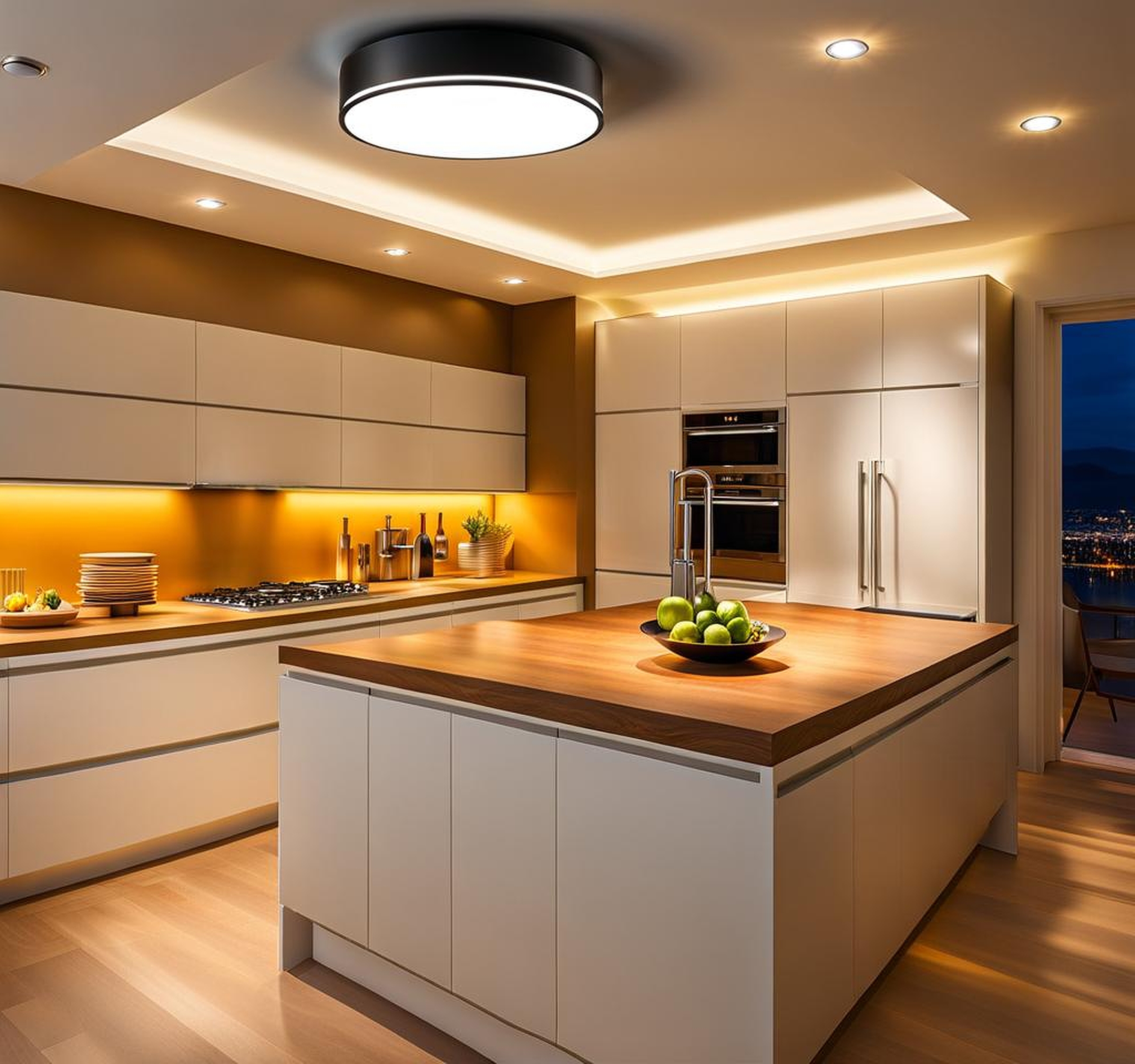 Kitchen Ceiling Light Fixtures for the Highest Brightness