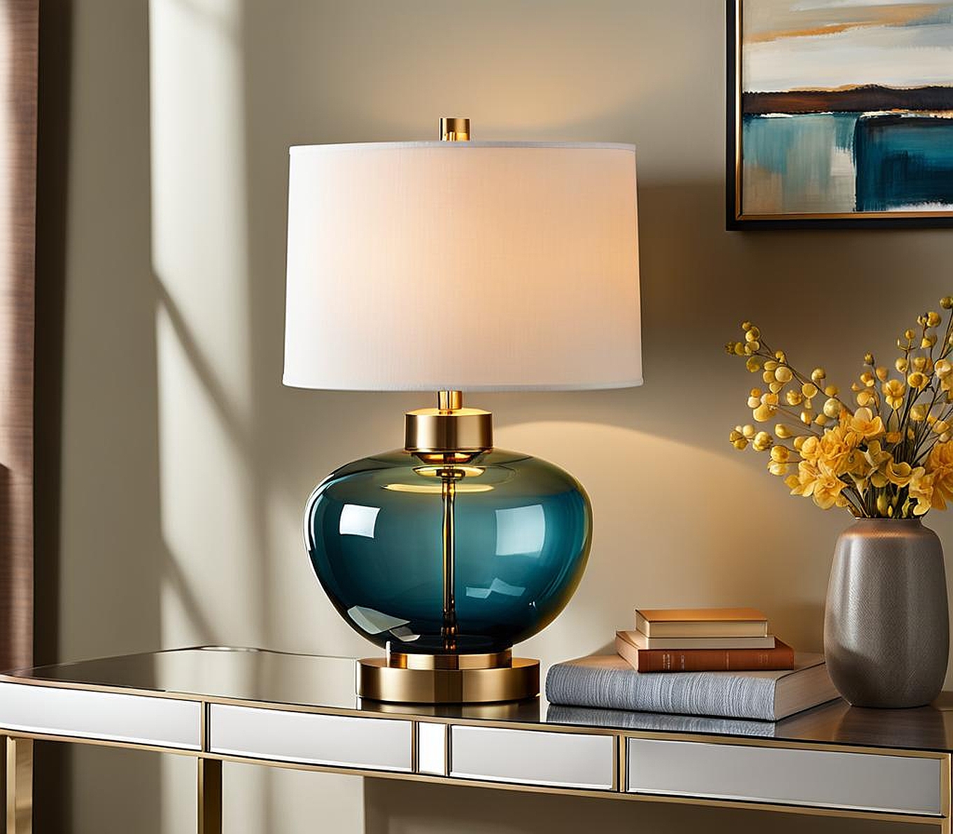 Scott Living Table Lamps for a Luxurious Living Room Look