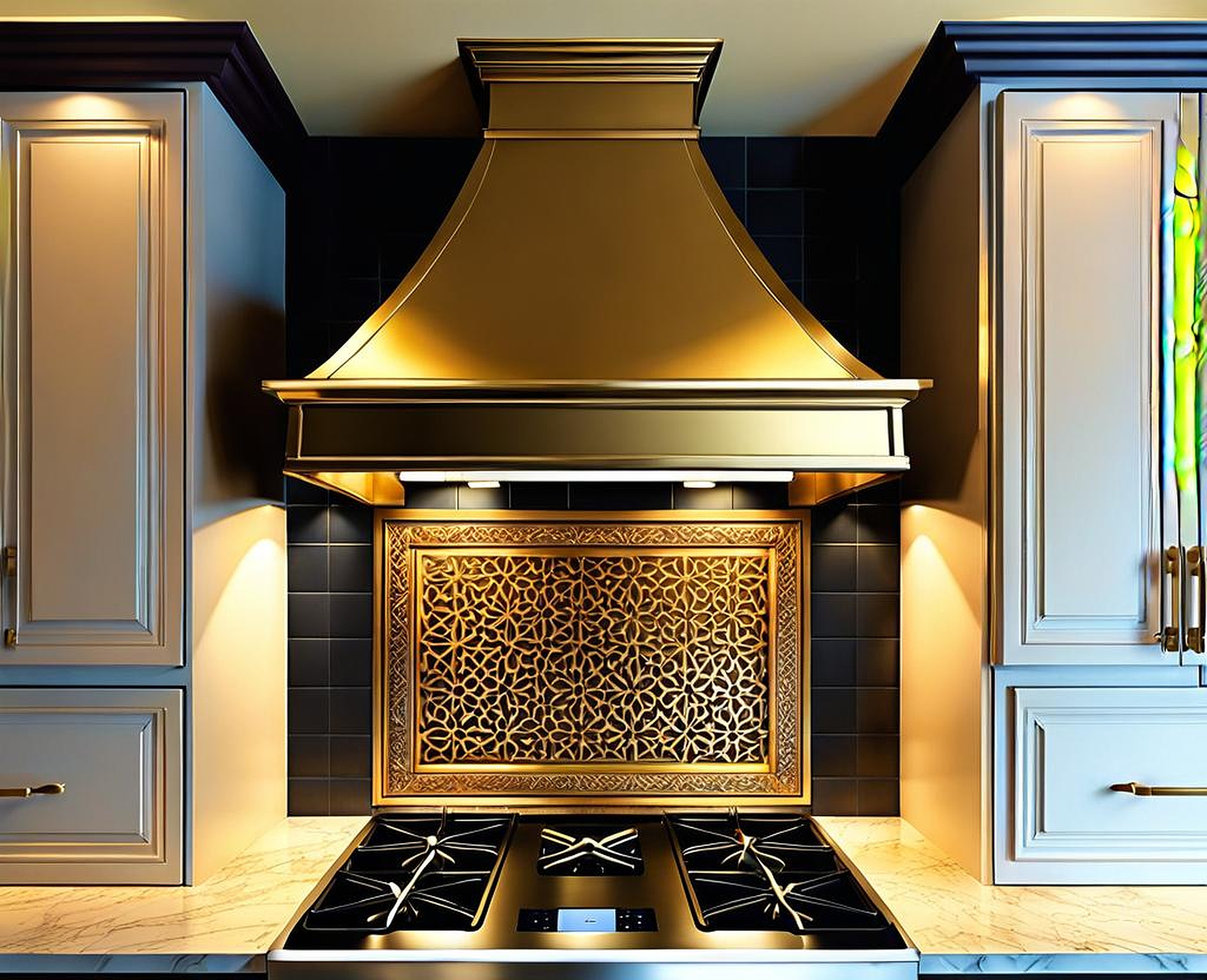 range hood covers decorative