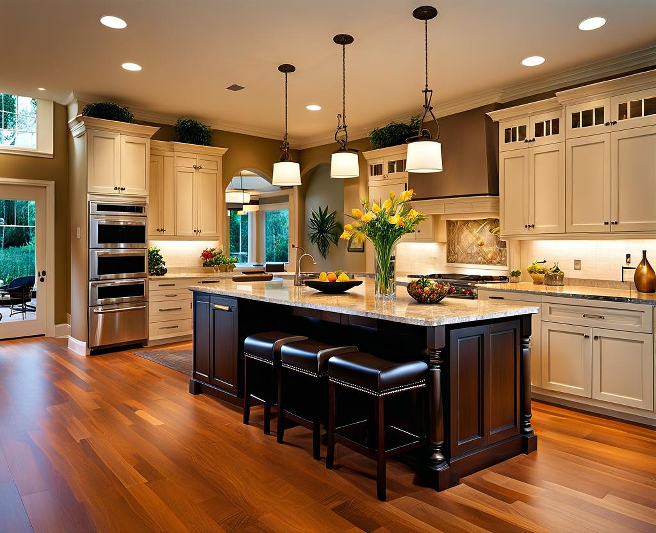 kitchen island and table combo