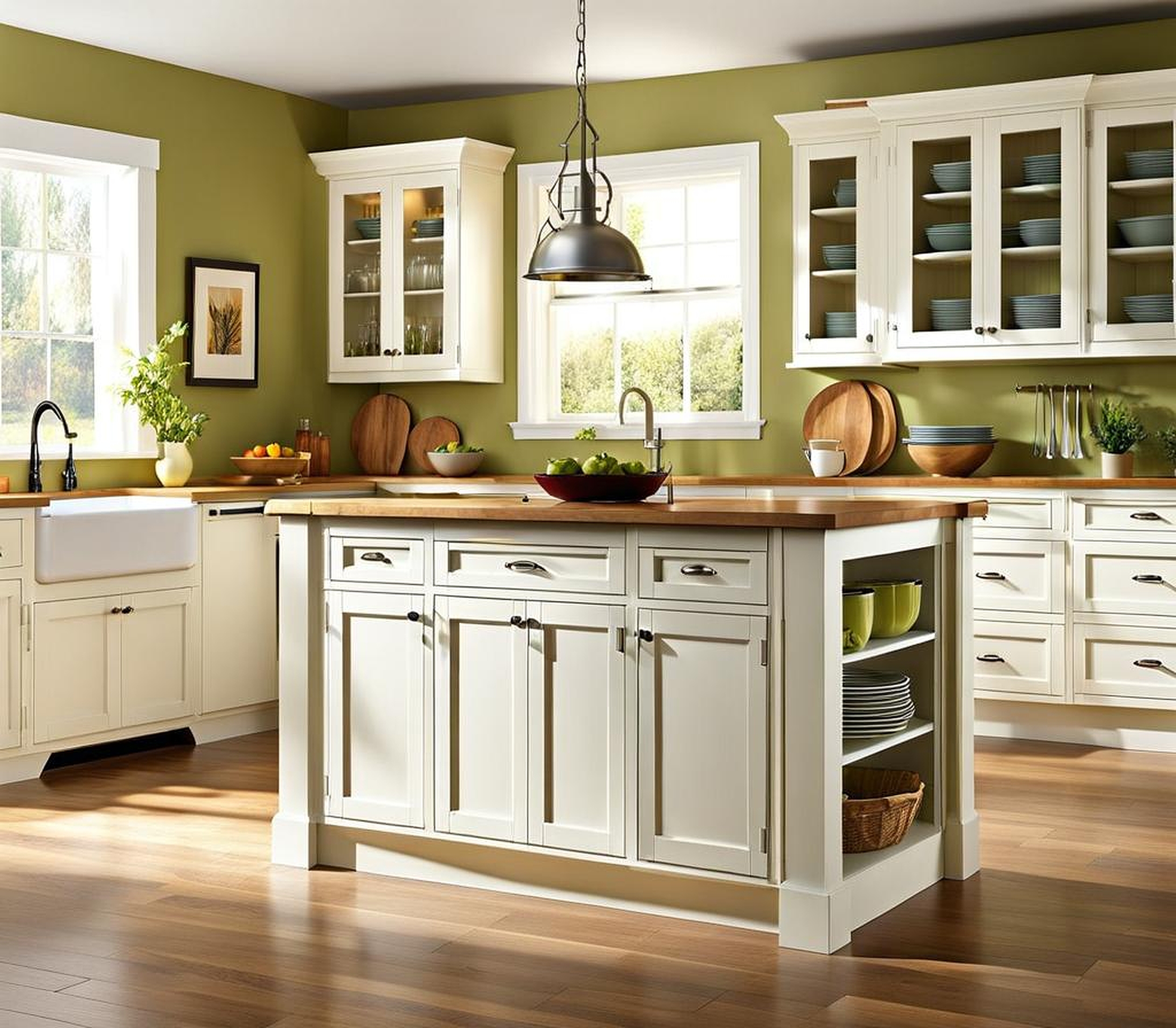 kitchen paint ideas with white cabinets