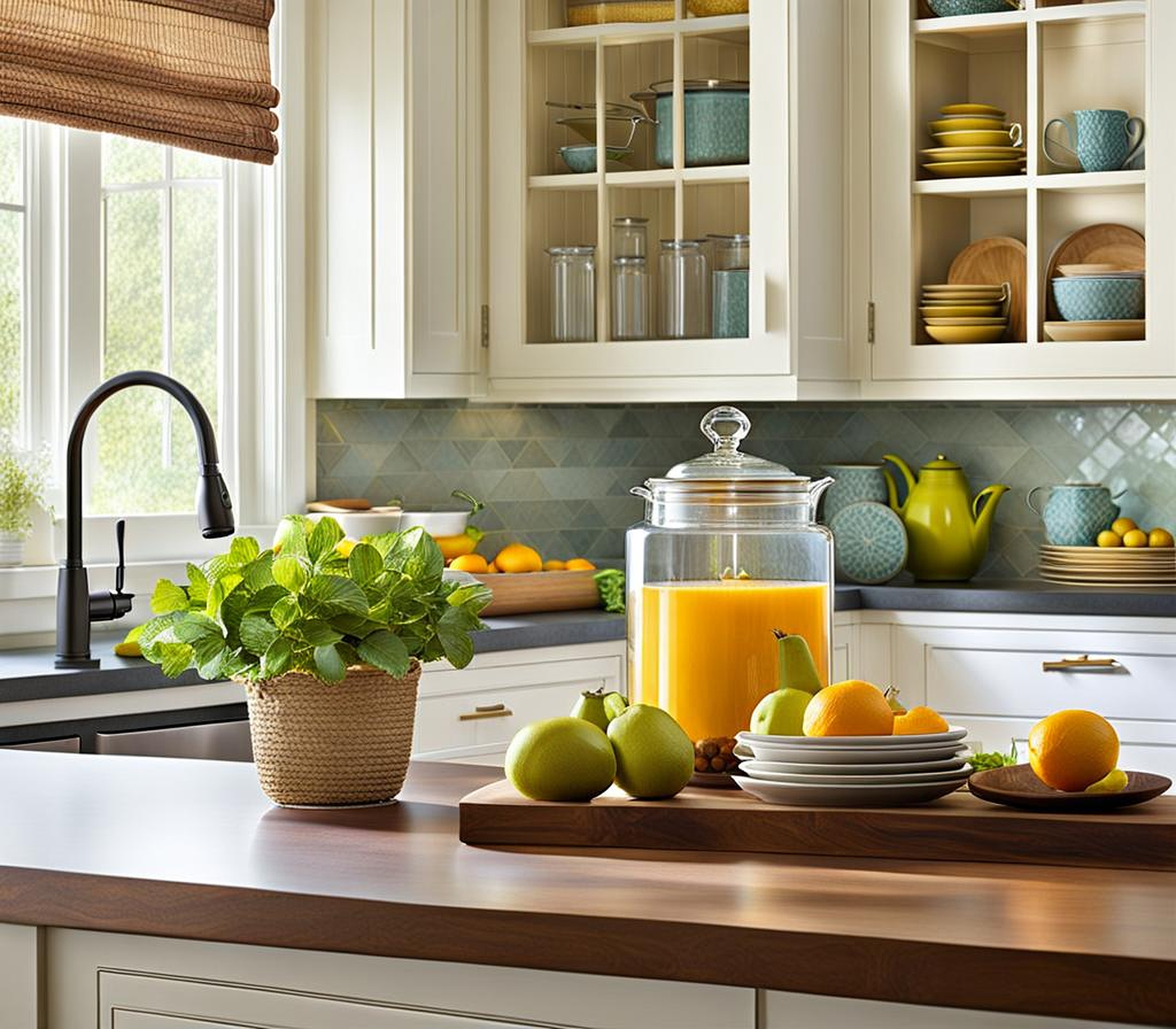 Expert Advice on How to Accessorize Your Kitchen Countertop