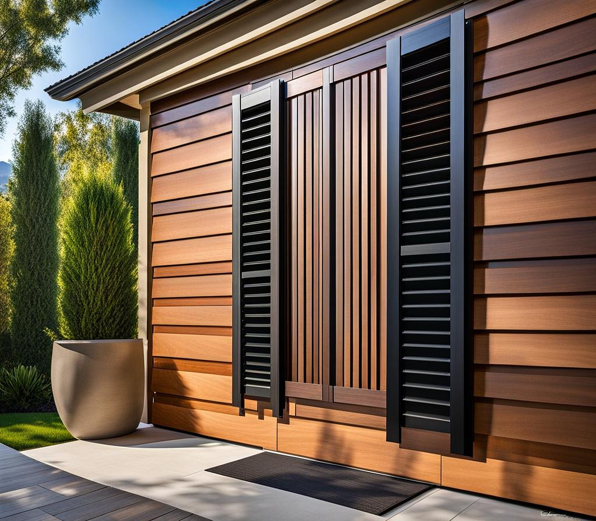 Latest Modern Exterior Shutter Ideas and Inspiration for Your Home