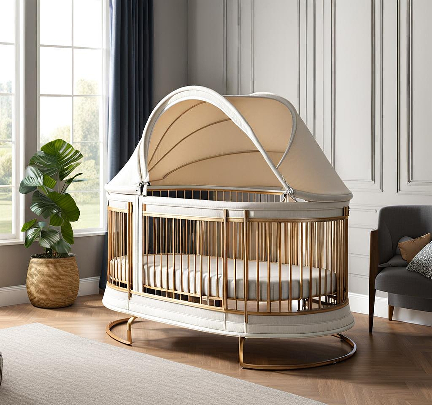 bassinet for living room