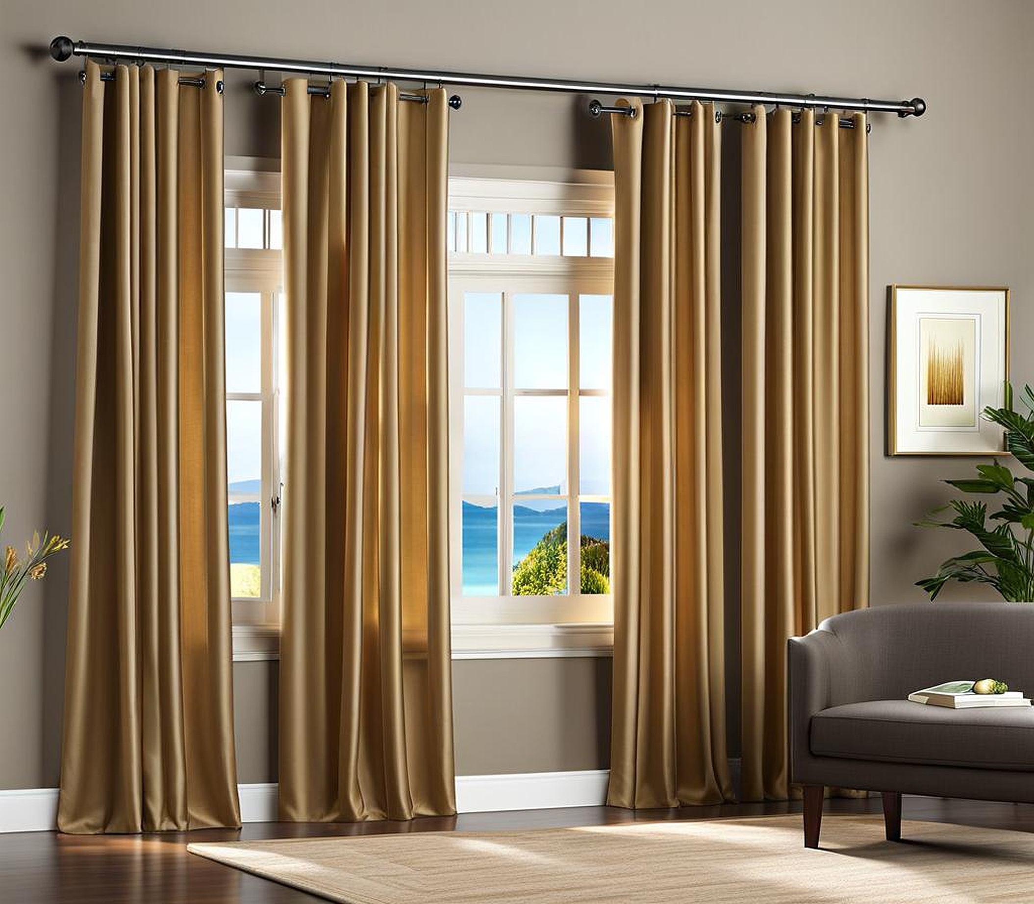 Best Curtain Rod for Window Flush with Wall Options for Modern Homes