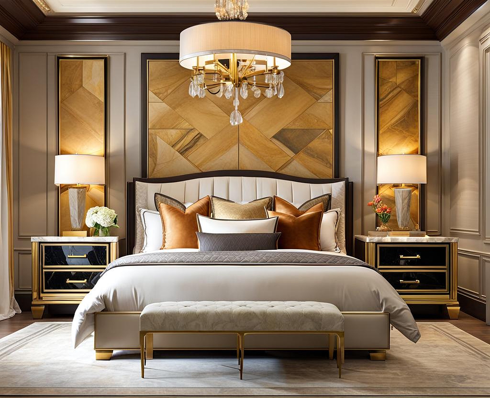 Faux Marble Top Bedroom Furniture for a Sophisticated Look