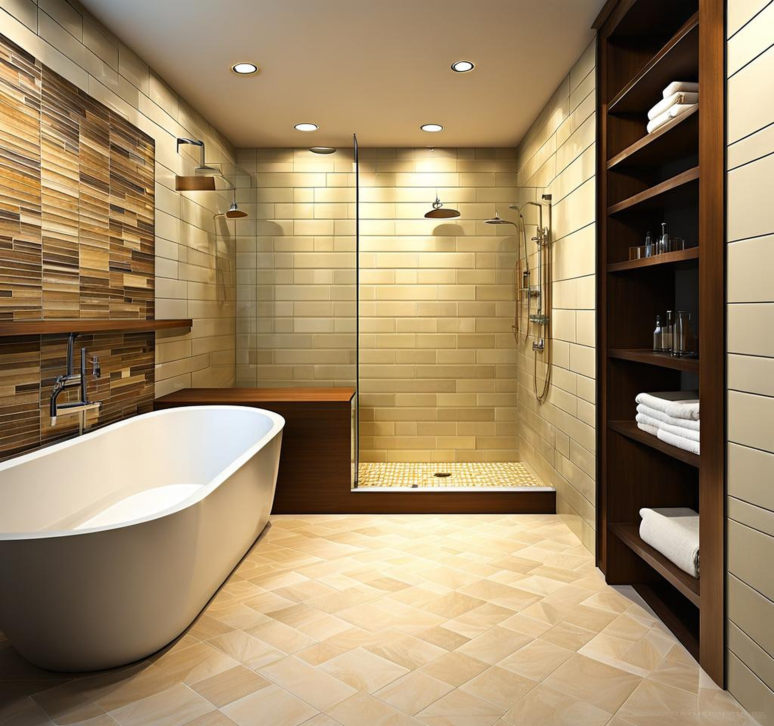 Tile Above Shower Surround Ideas for a Touch of Elegance