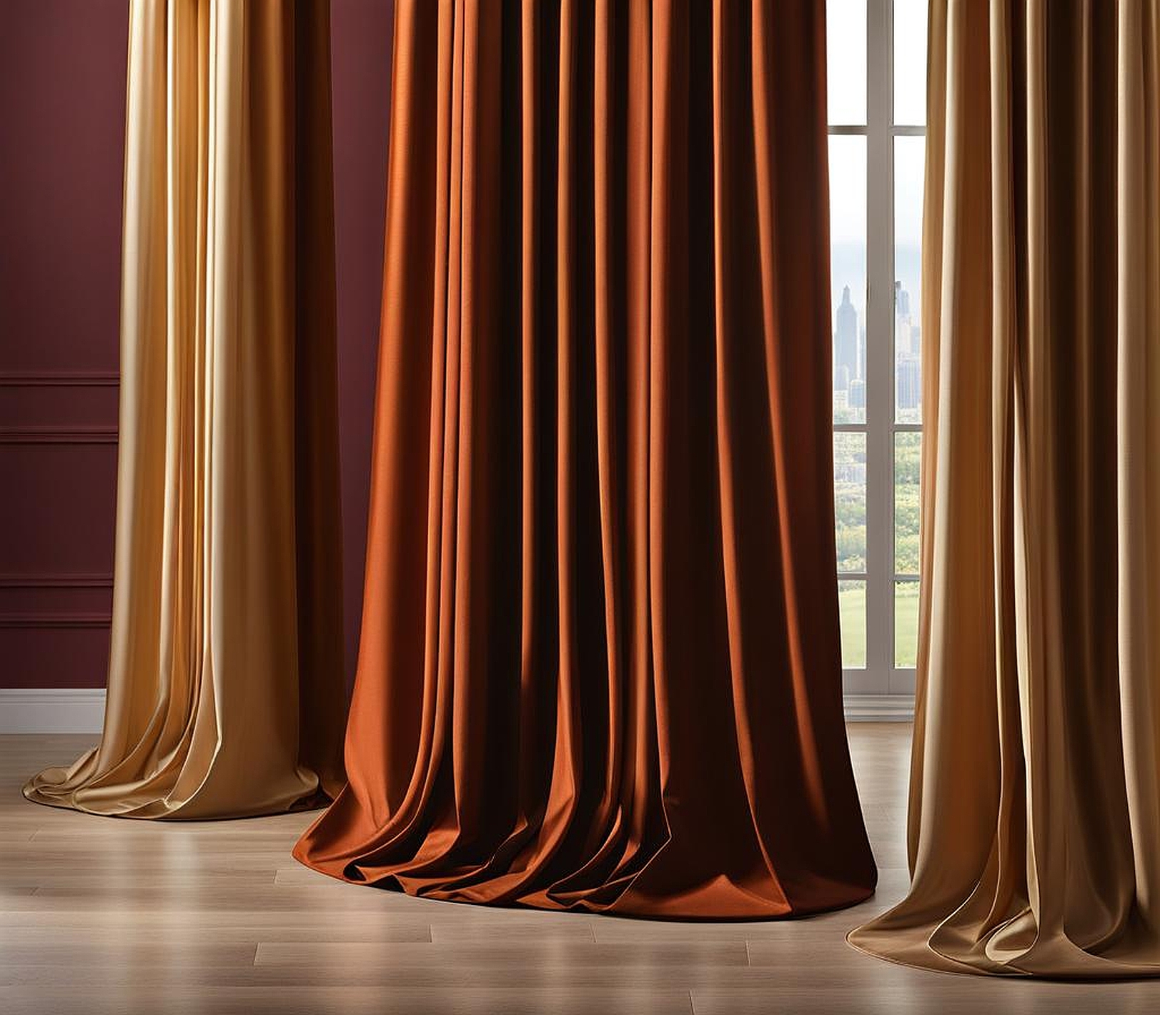 how many rings per curtain panel