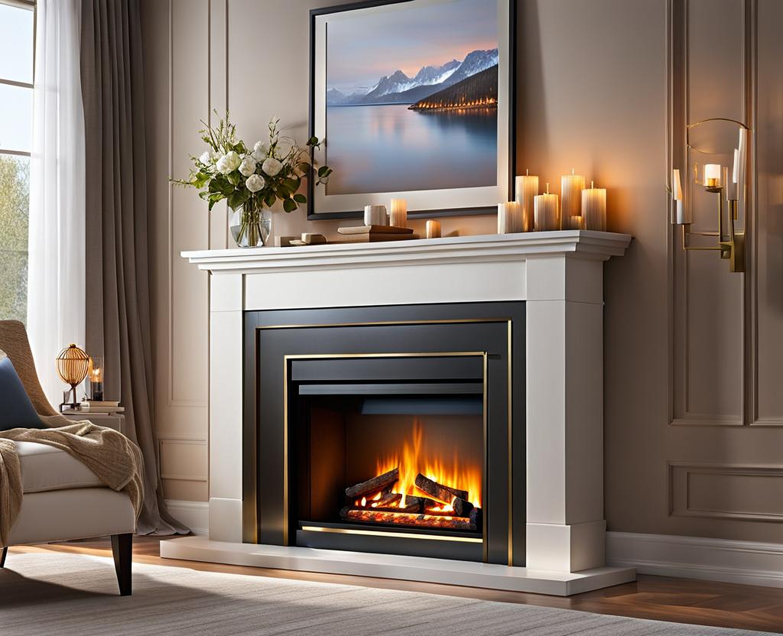 Fireplaces Decorated with Style and Substance for a Beautiful Home