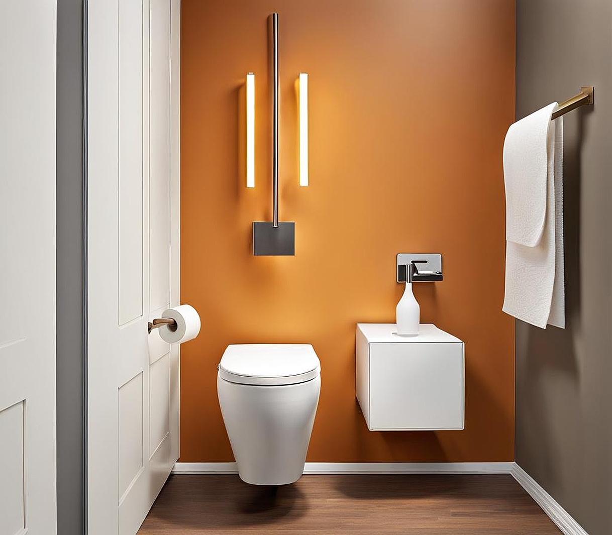 A Guide to Perfect Bathroom Design Toilet Paper Holder Location