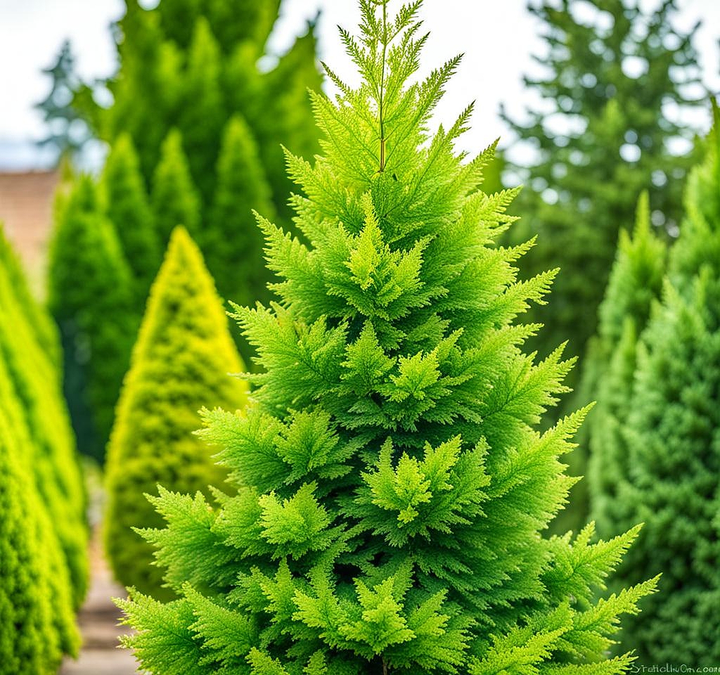 different types of arborvitae