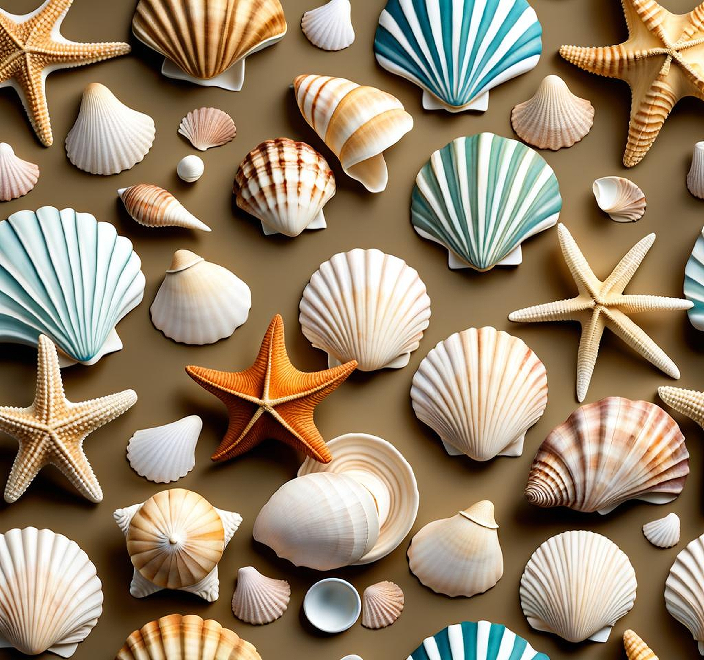 Decorating with Fresh Sea Shells for a Beachy Vibe