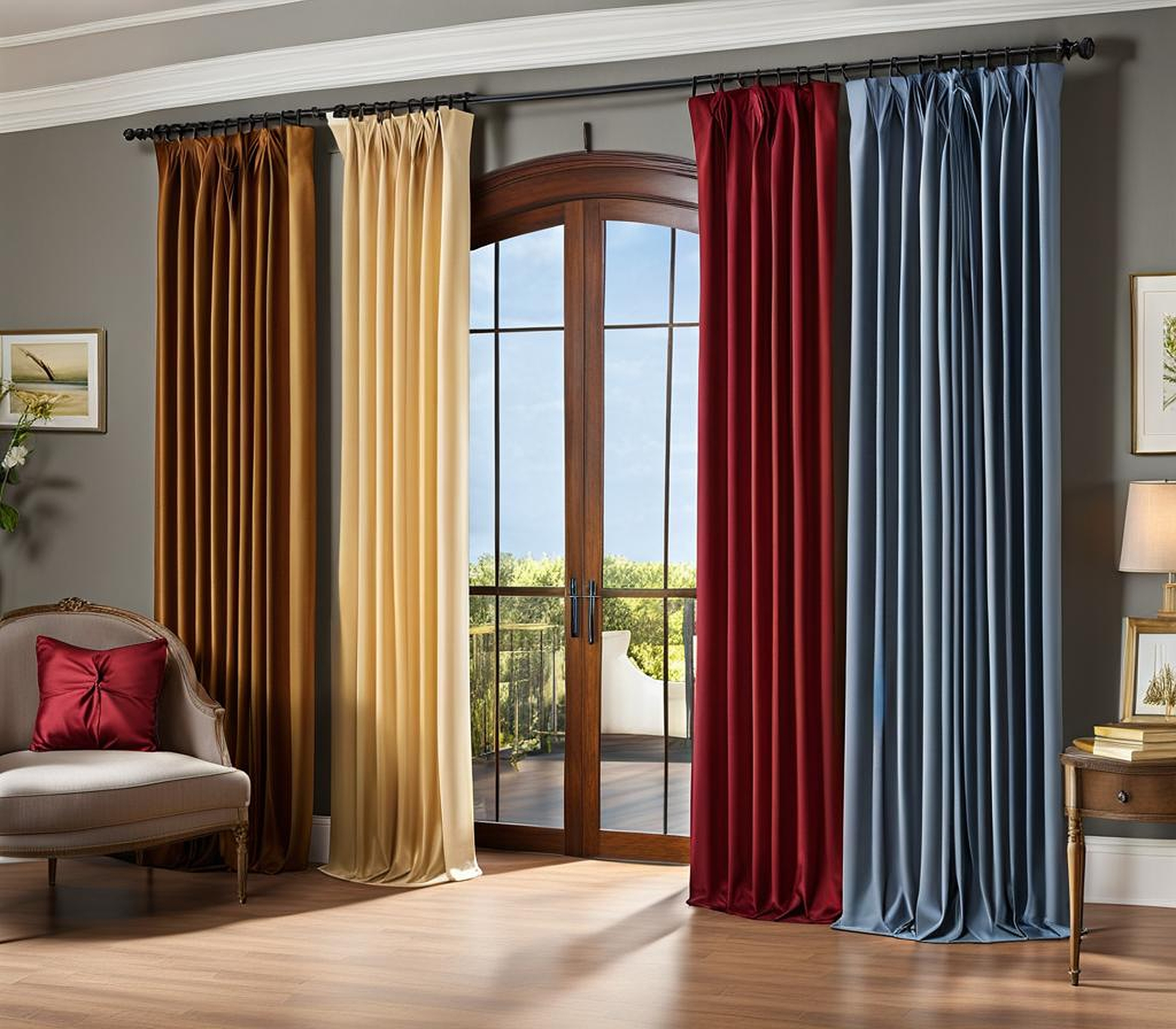 Tie Top Curtains for a Chic and Sophisticated Look