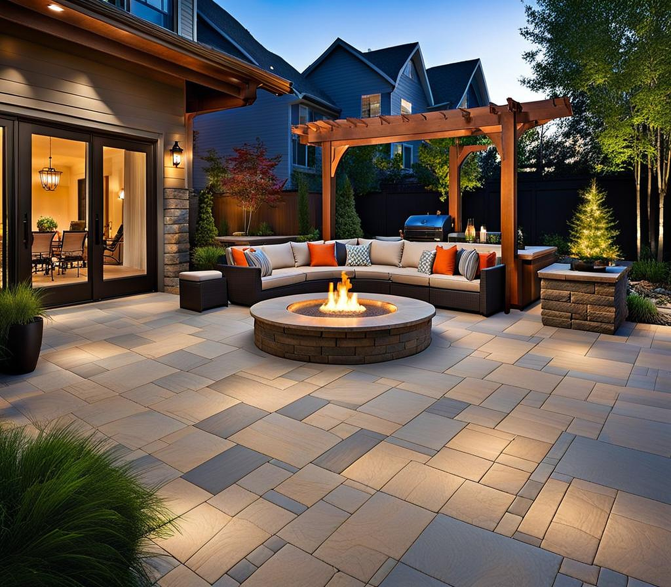 patio paver ideas on a budget