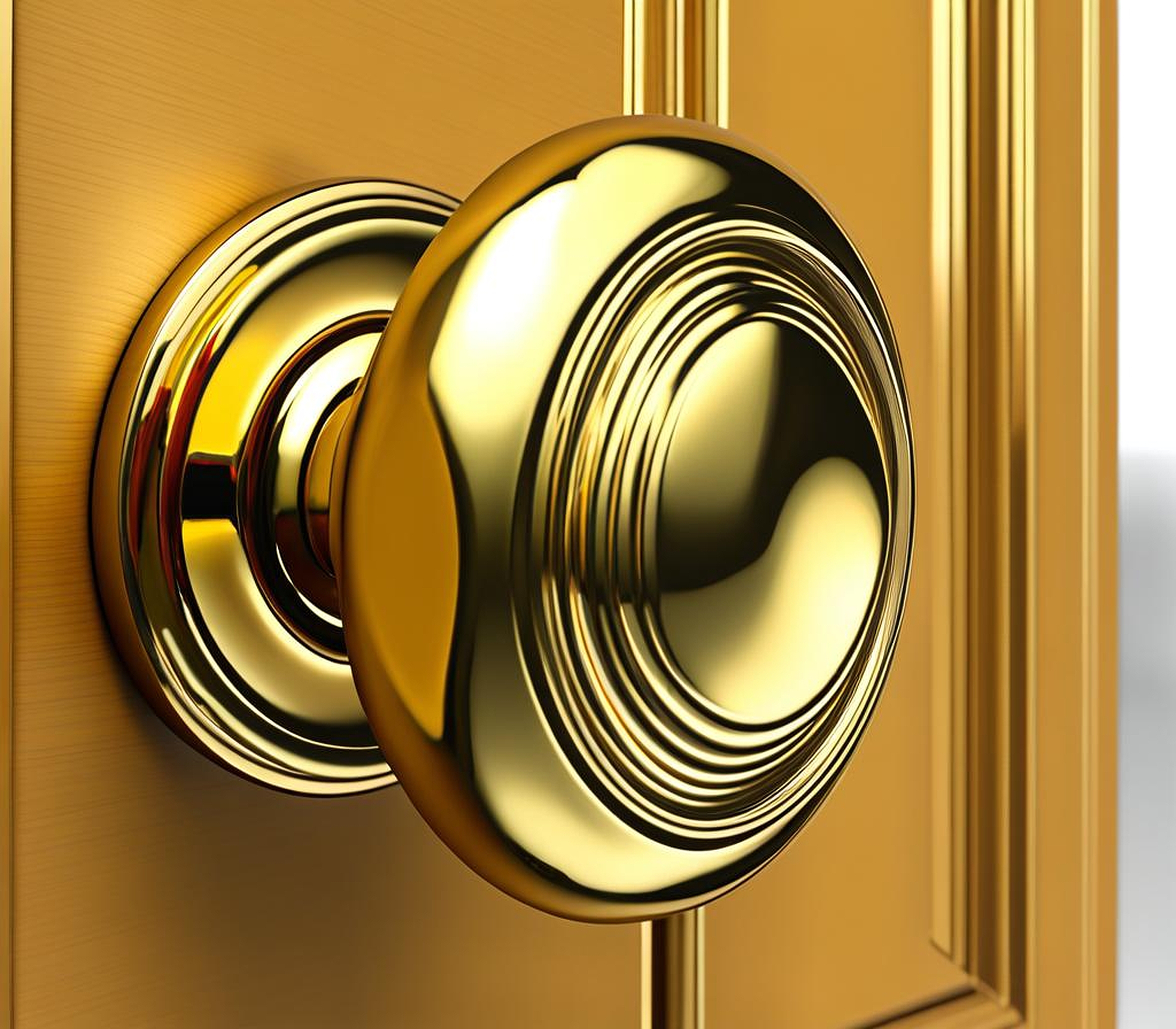 2 inch backset door knob