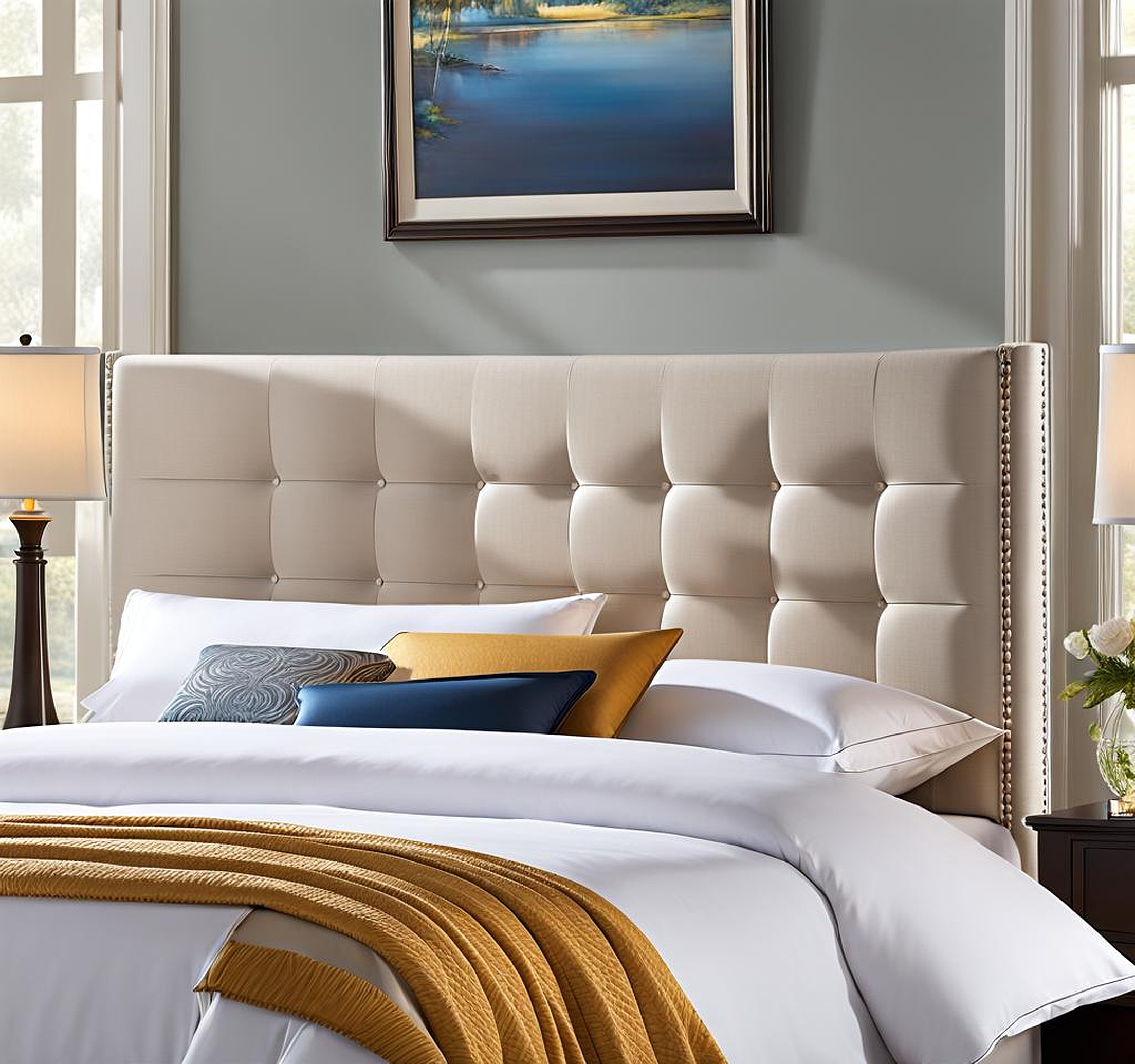 Colvard Upholstered Panel Headboards Combining Comfort and Style