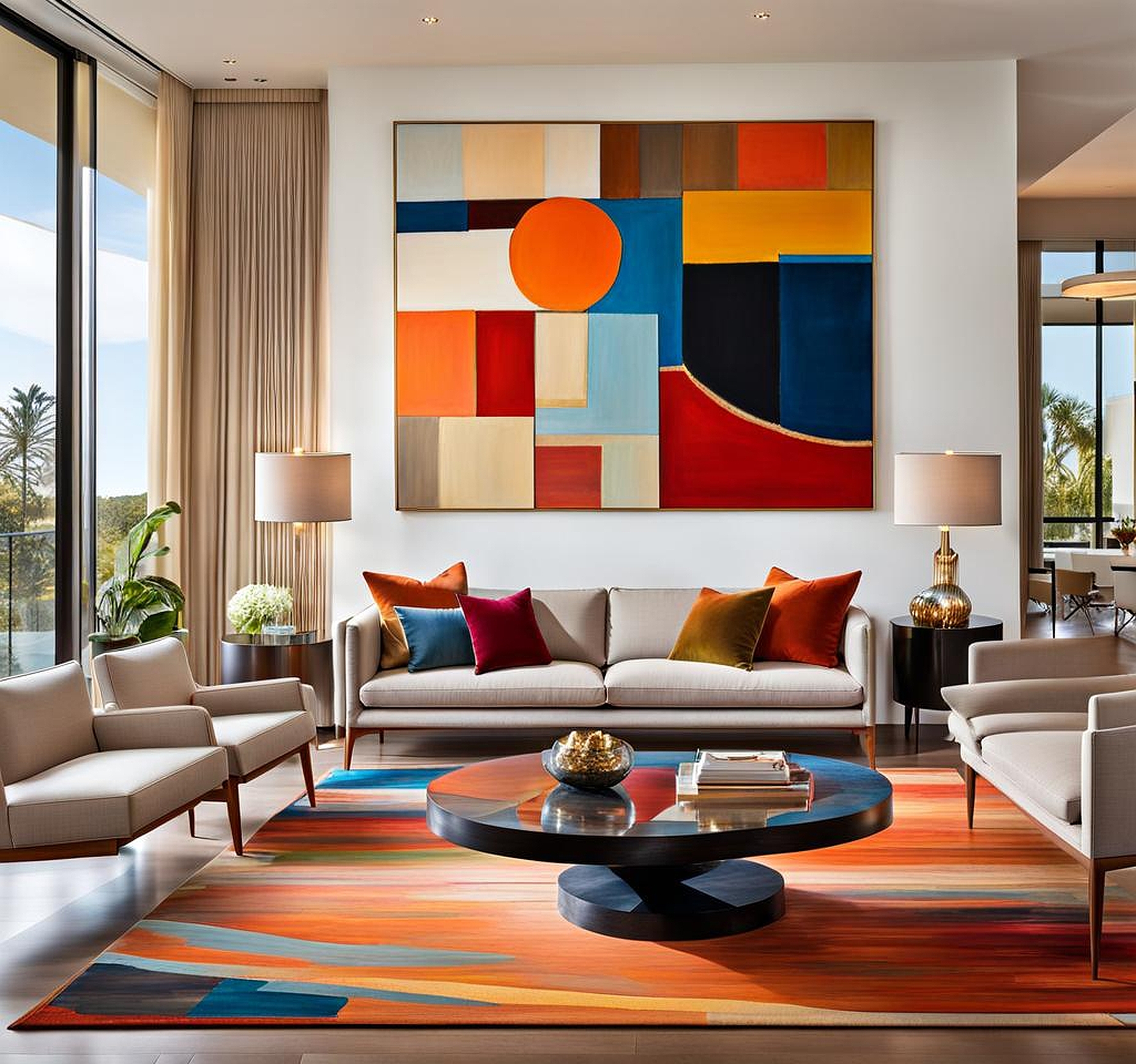 modern artwork for living room