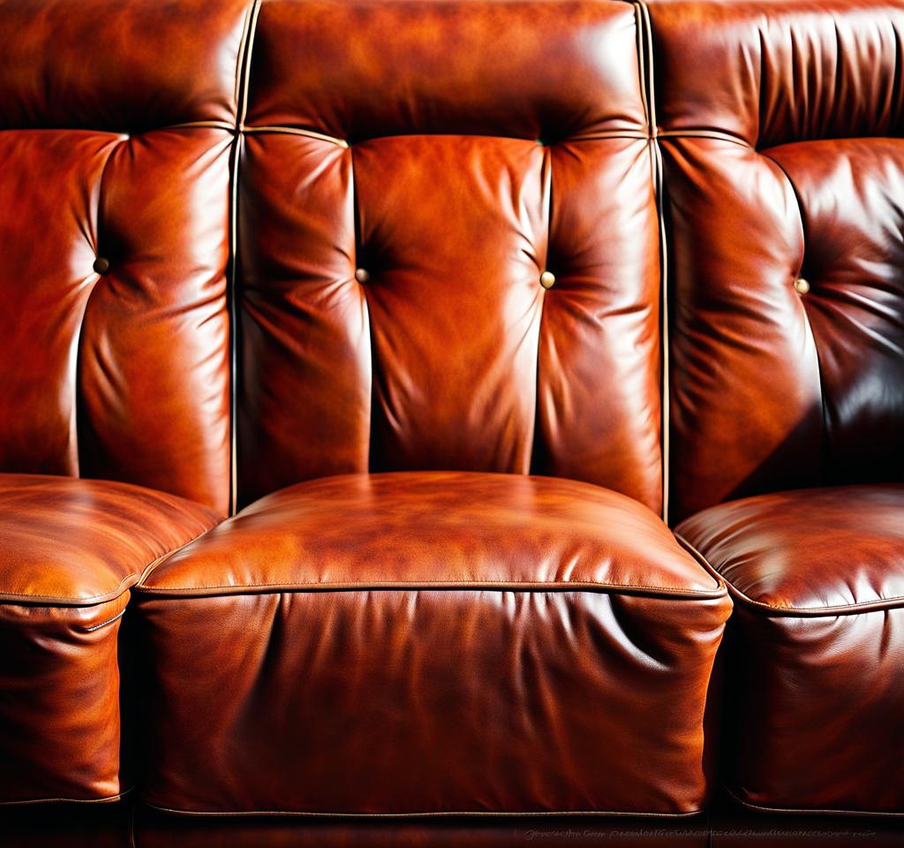 color rubbed off leather couch