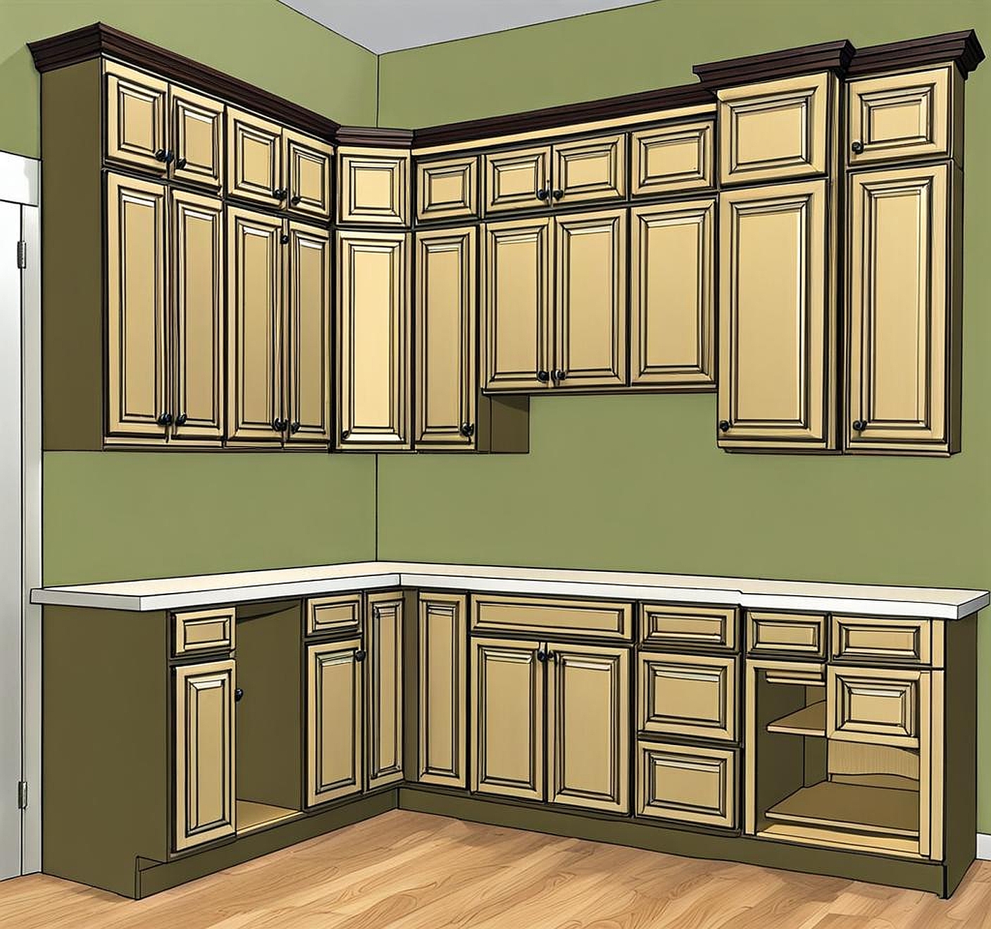 how to build kitchen cabinets free plans