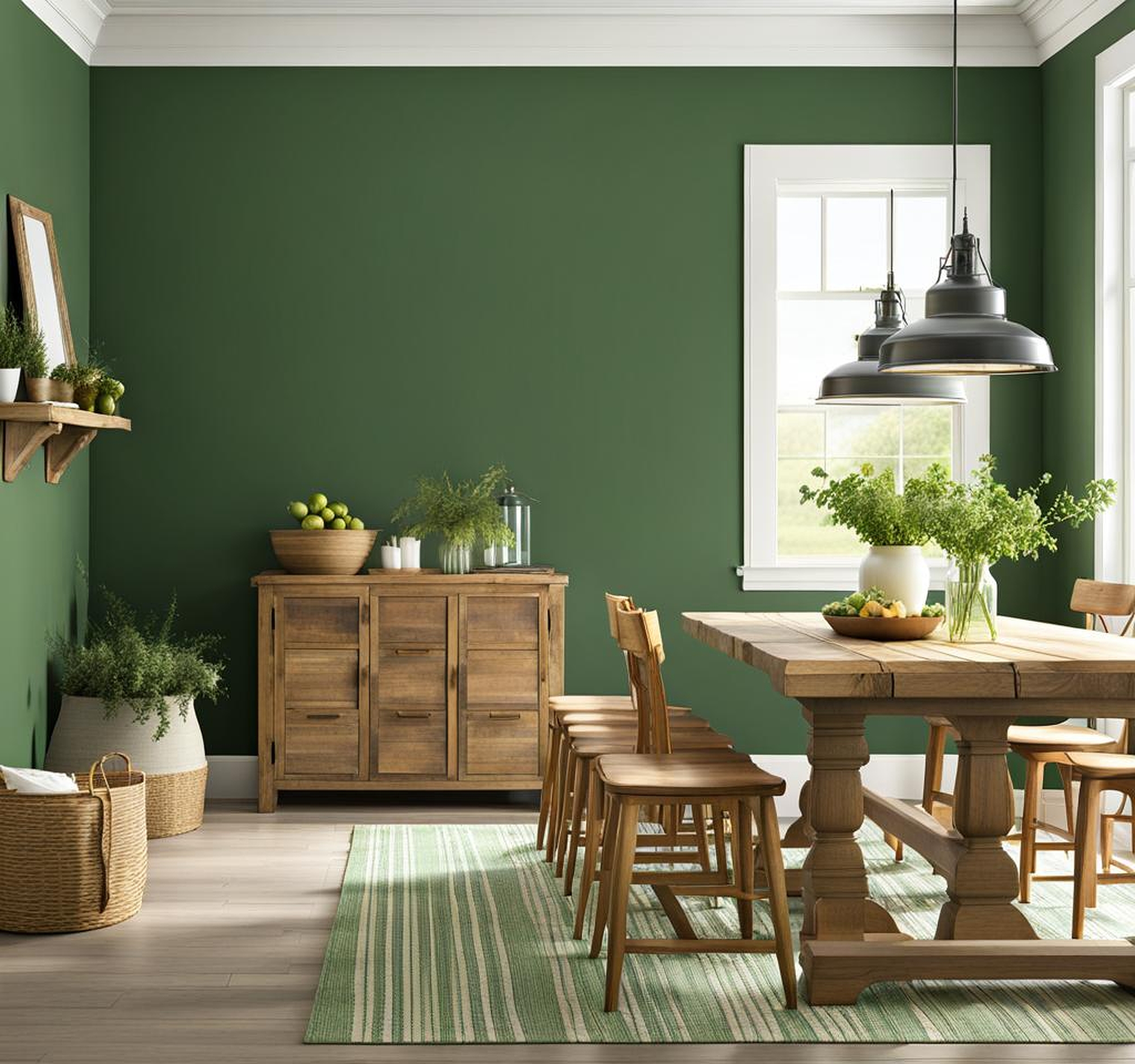 farmhouse green paint colors