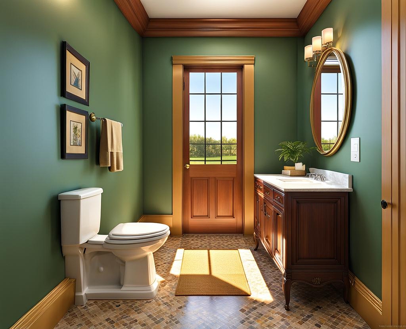 A Comprehensive Guide to Designing a Half Bath with Consideration of Size