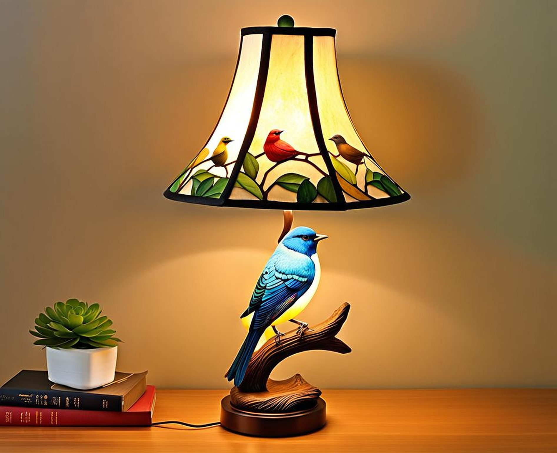 bird themed table lamps