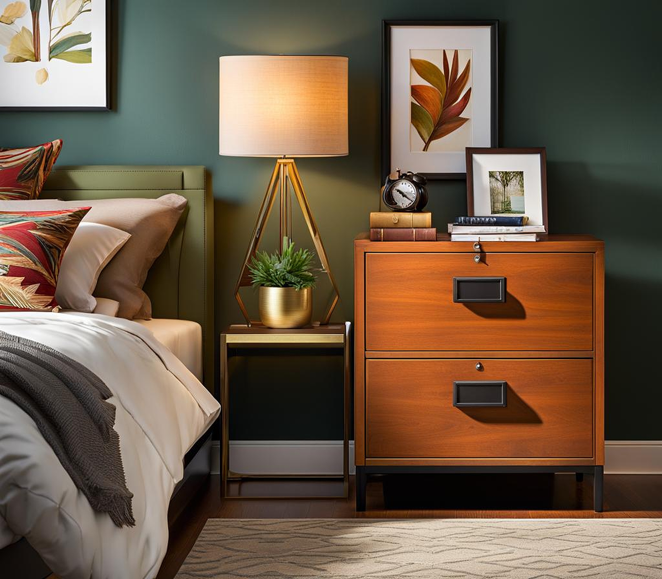 How to Repurpose a File Cabinet into a Functional Nightstand