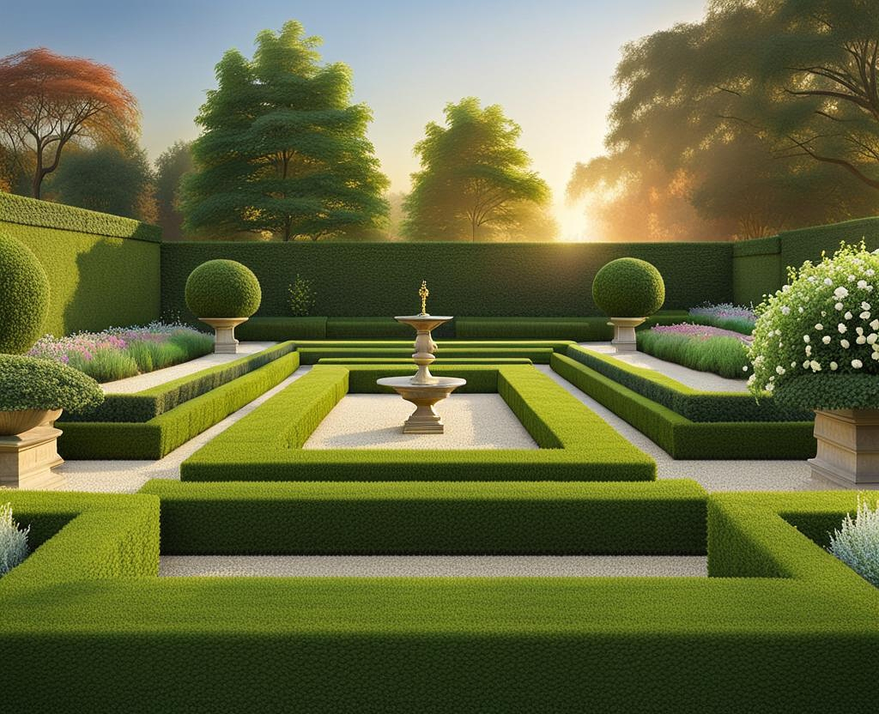 designing a formal garden