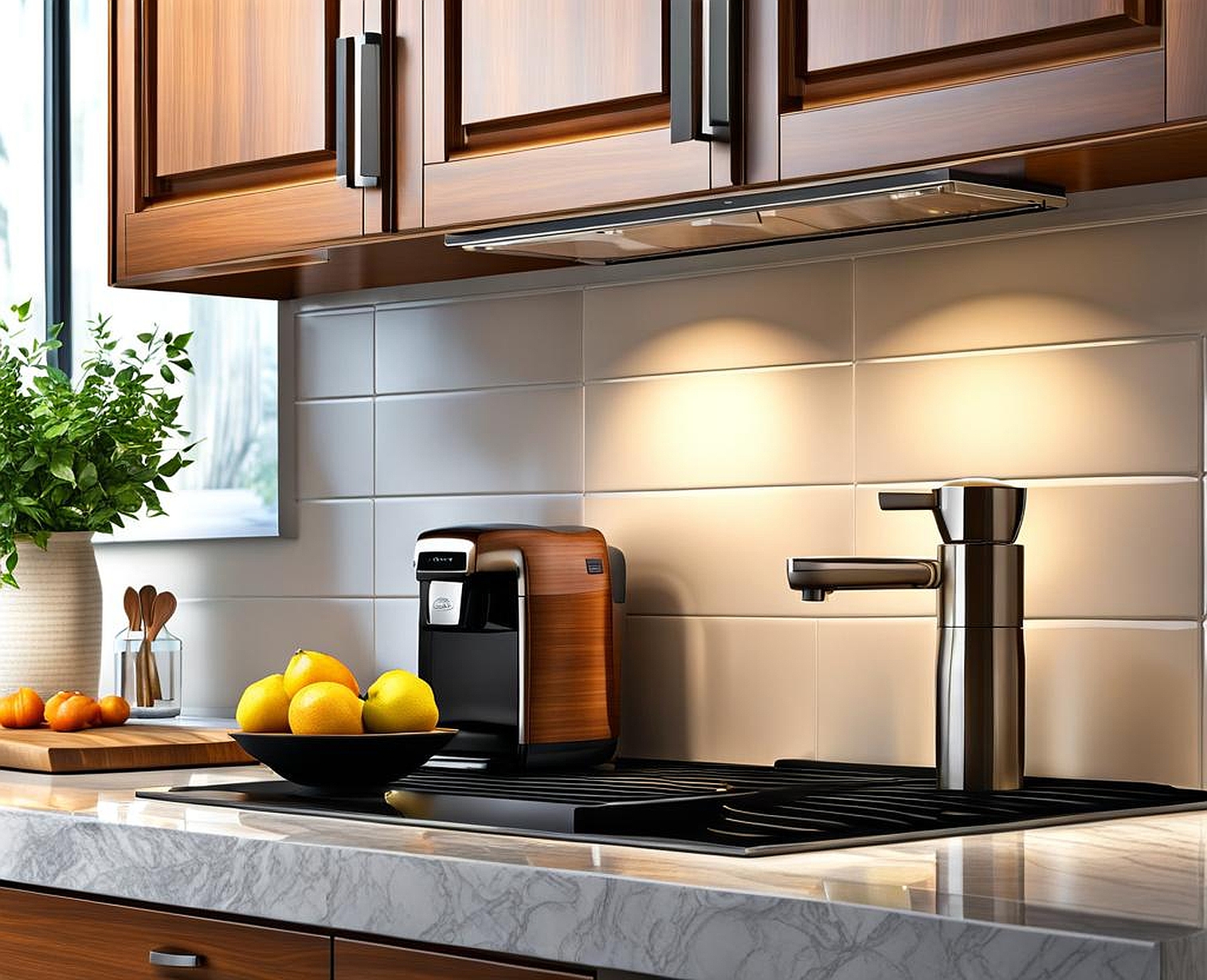 Add Decorative Accessories to Your Kitchen Countertops for a Stylish Look