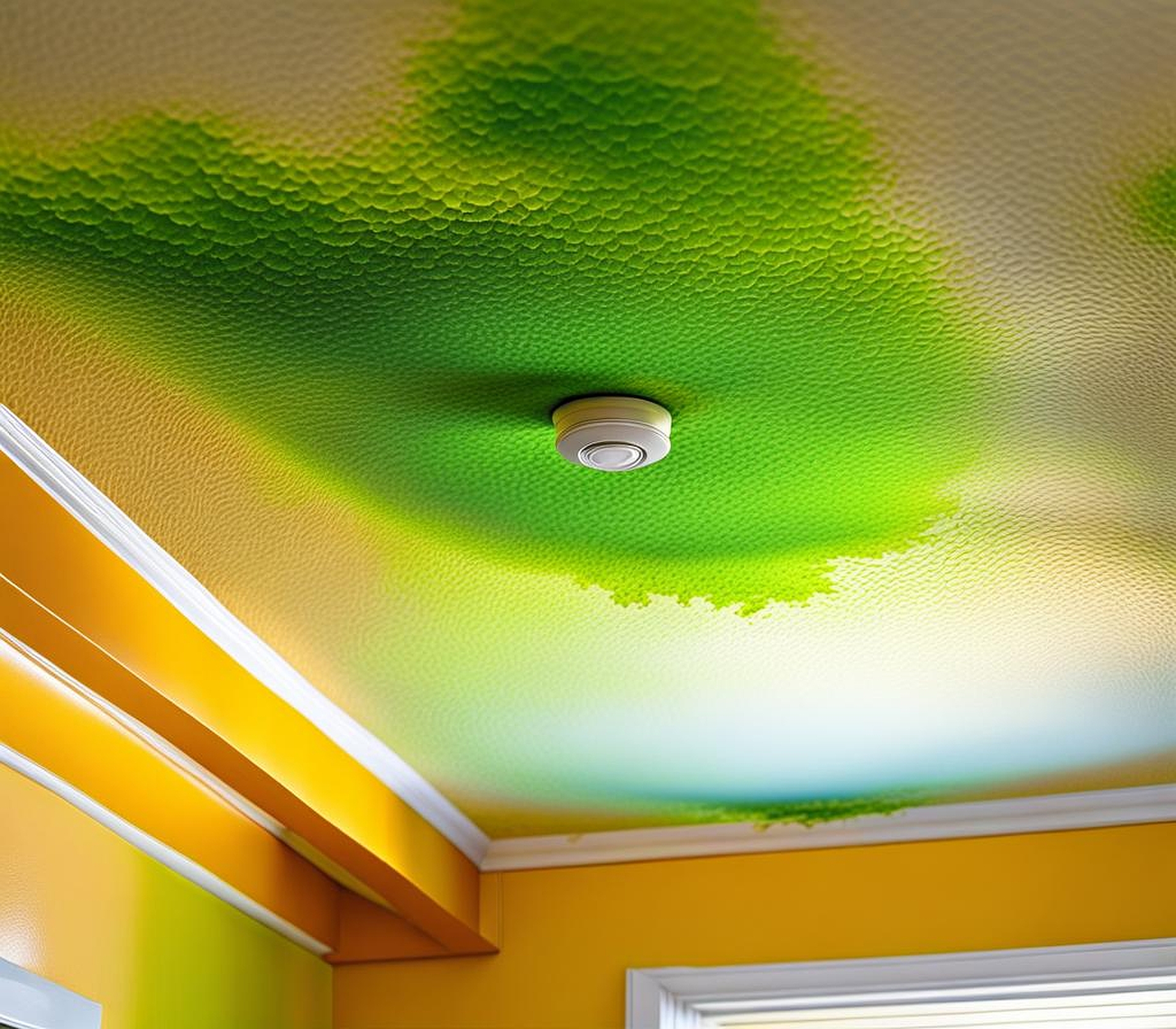 mold in bathroom ceiling harmful