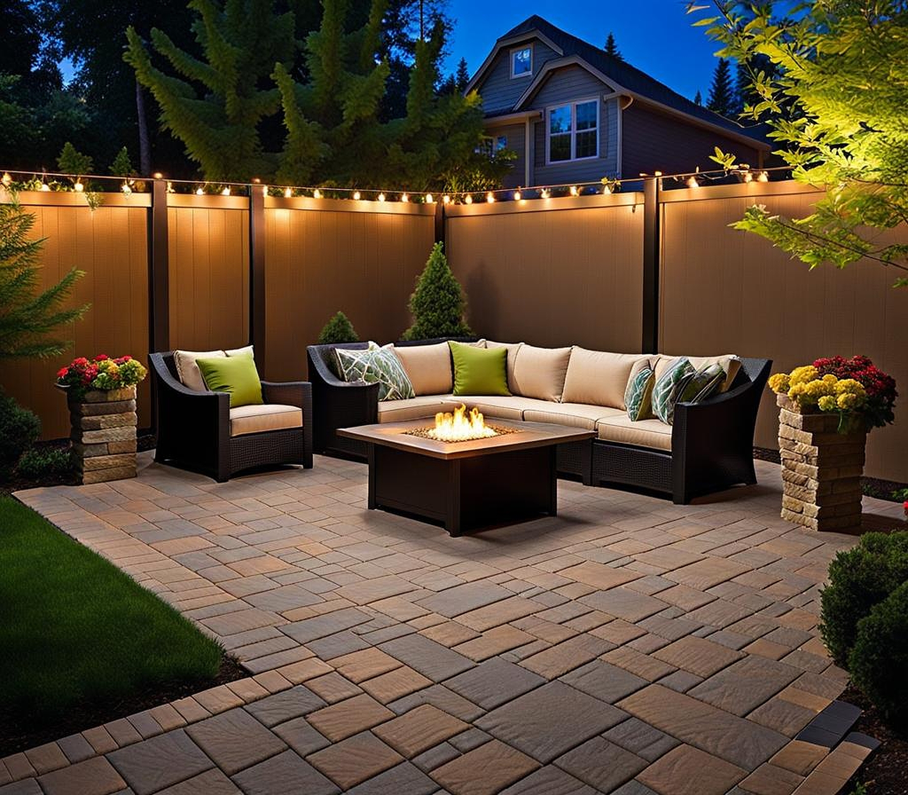 paver patio ideas on a budget