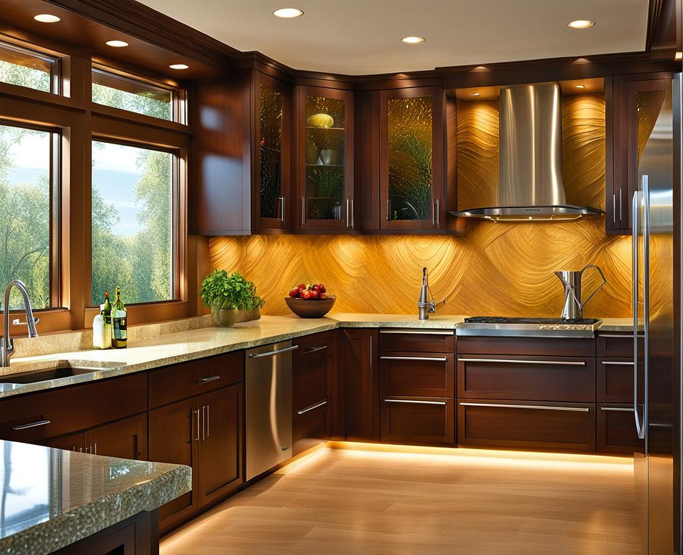 The Role of Textured Glass in Kitchen Cabinet Design