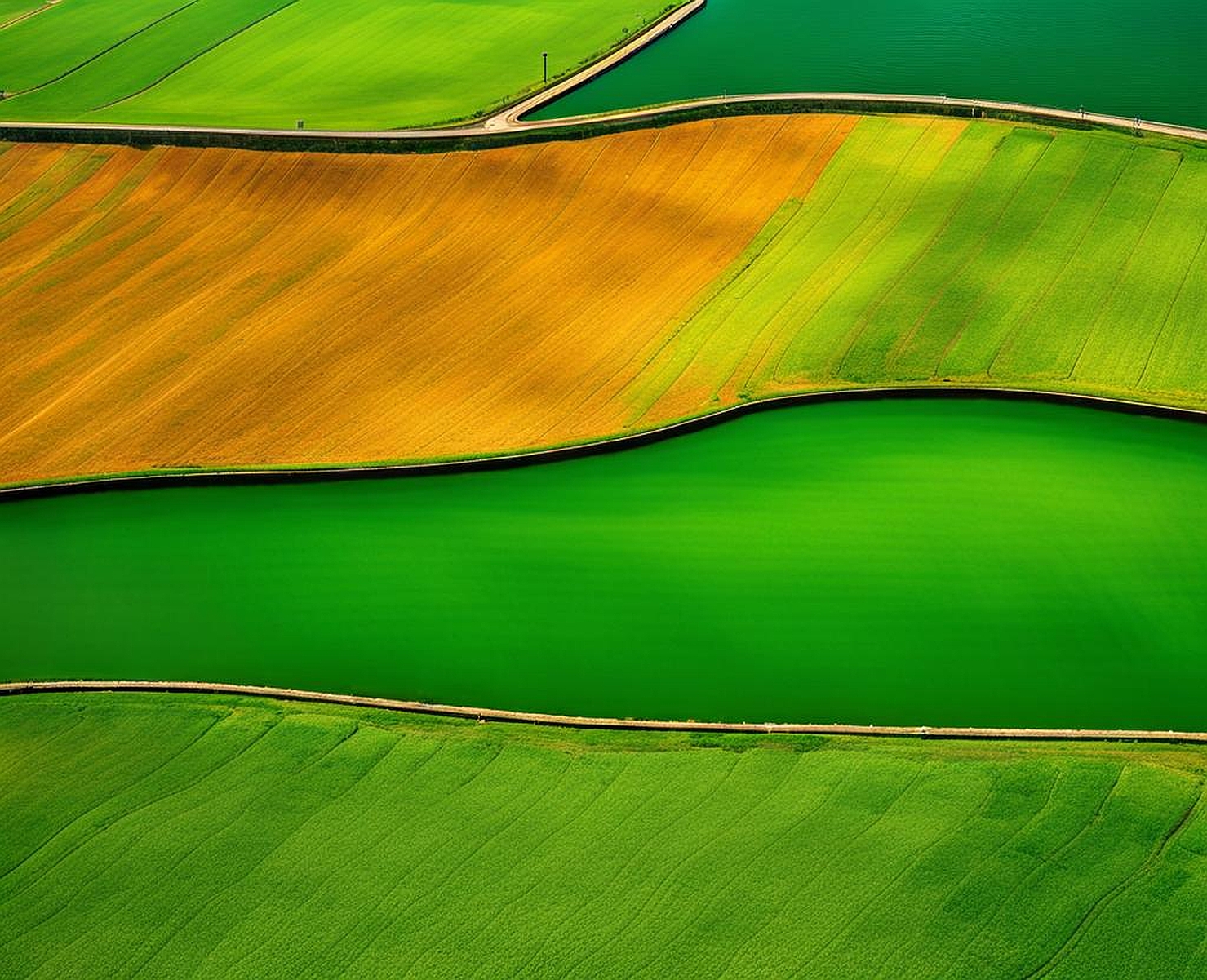 The Art of Selecting Colors That Go with Green for a Breathtaking View