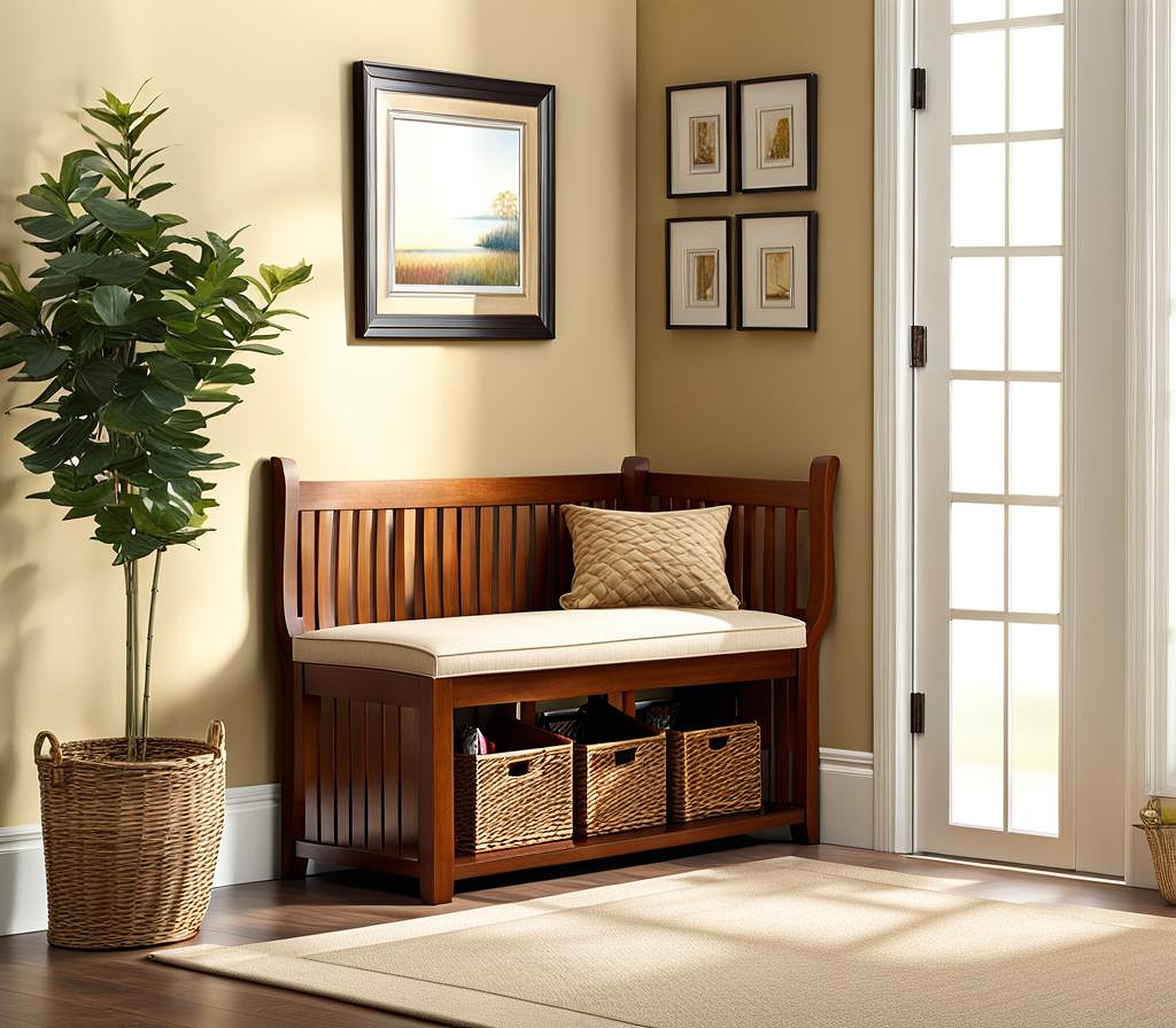 Strategies for Choosing the Perfect Corner Bench for Entryway Size