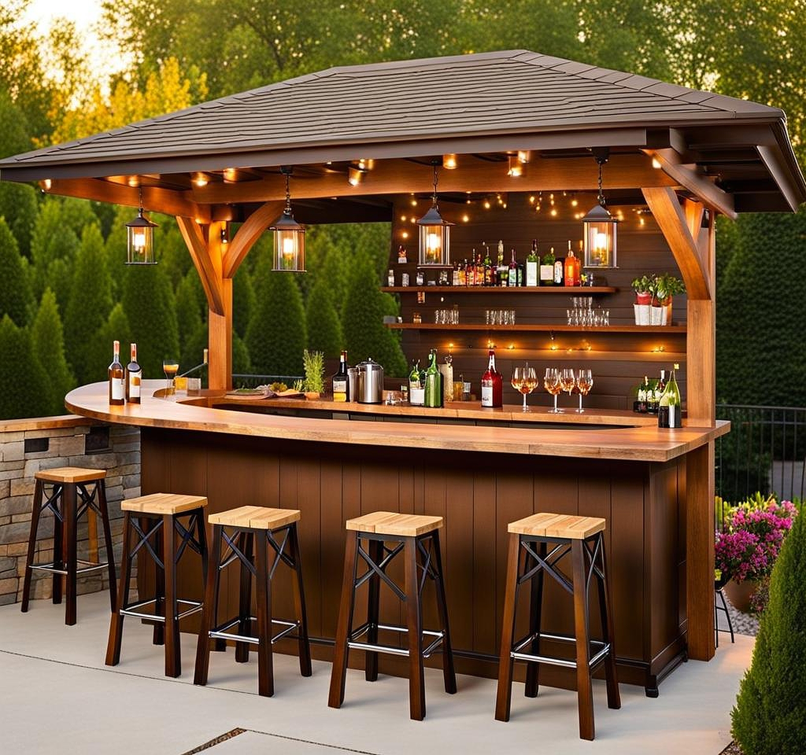 Outdoor Bar Ideas on a Budget That Will Impress Your Guests