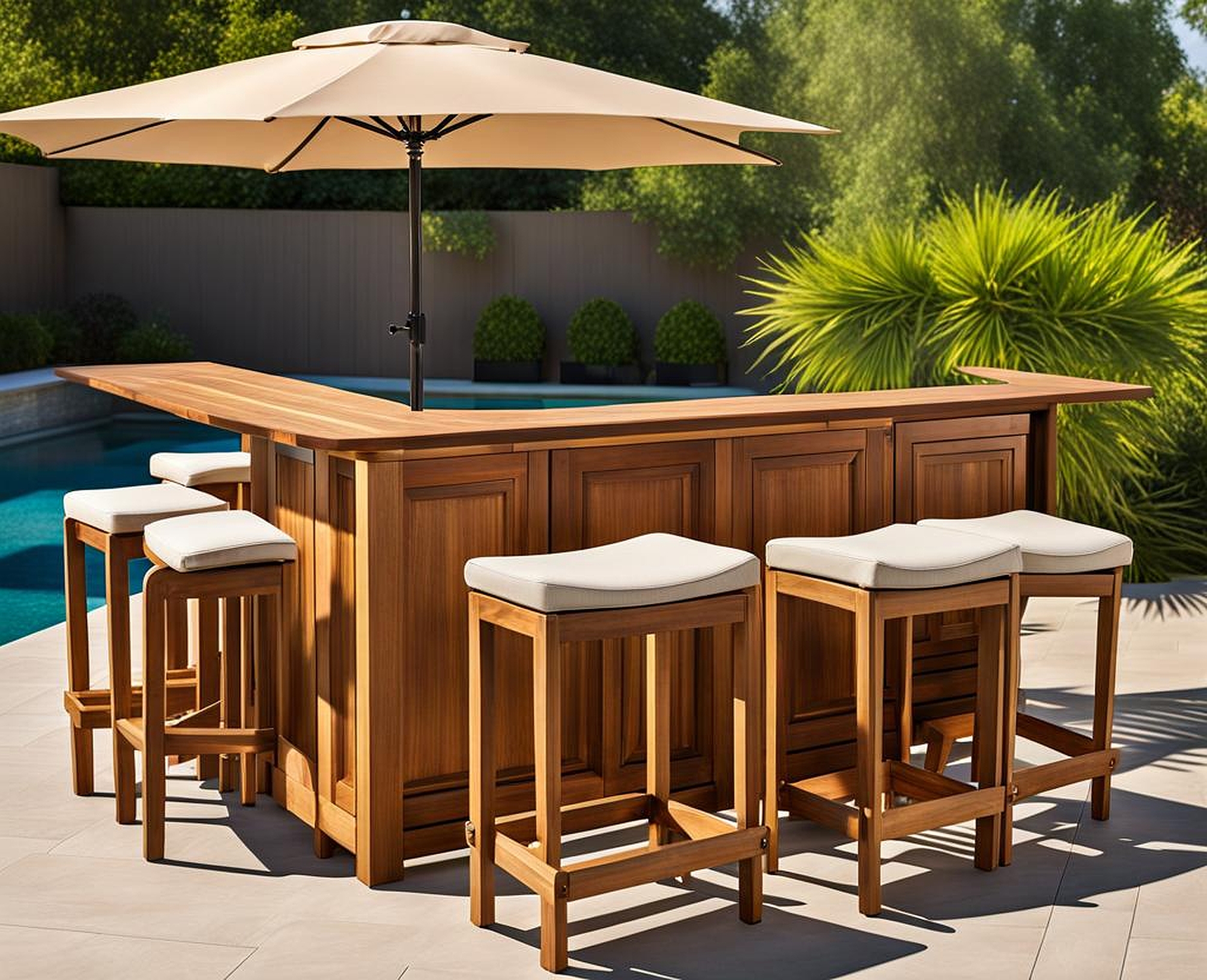 Practical and Stylish Foldable Outdoor Bar Stools