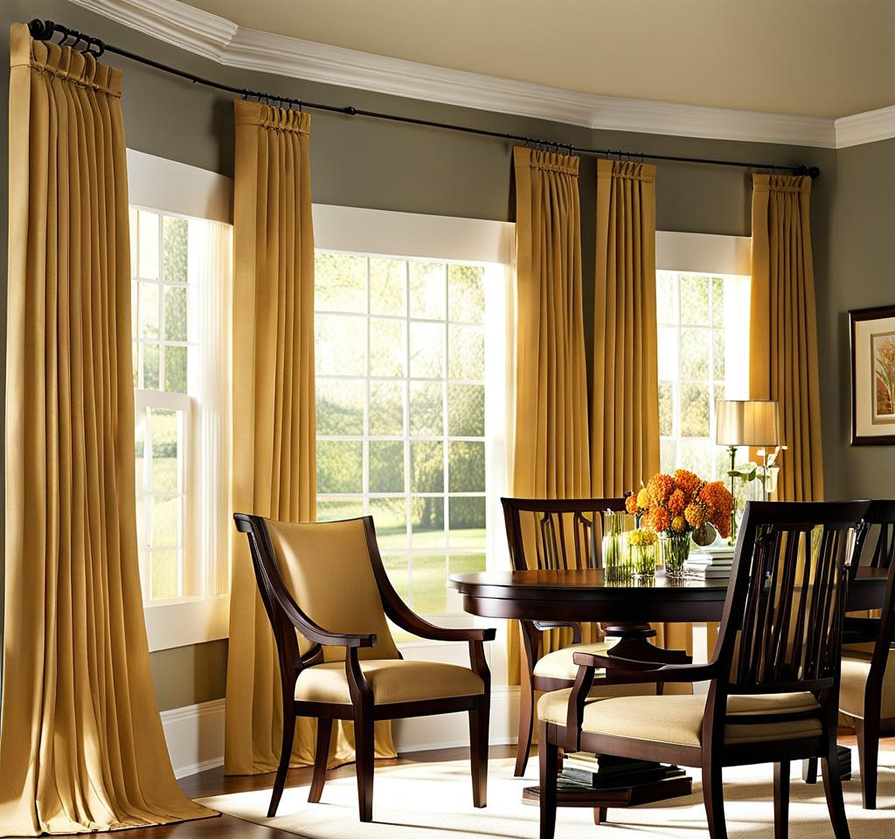 curtains over roman shades