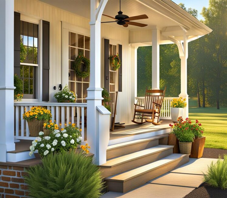 Farmhouse Porch Railing Ideas For A Cozy And Welcoming Outdoor Space 