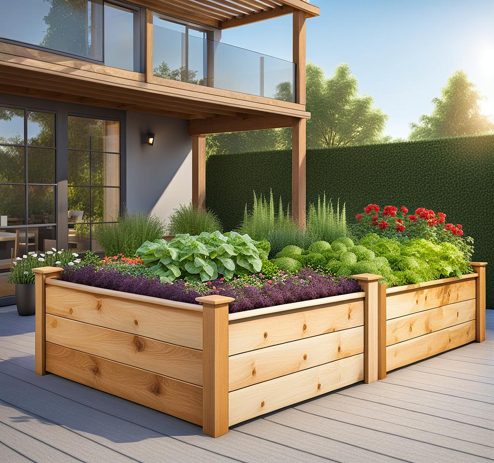 Above Ground Gardening Beds for Small Outdoor Spaces