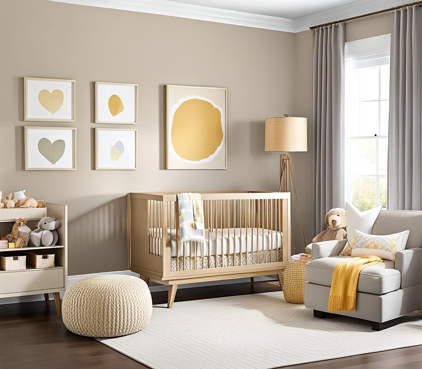 nursery paint colors neutral