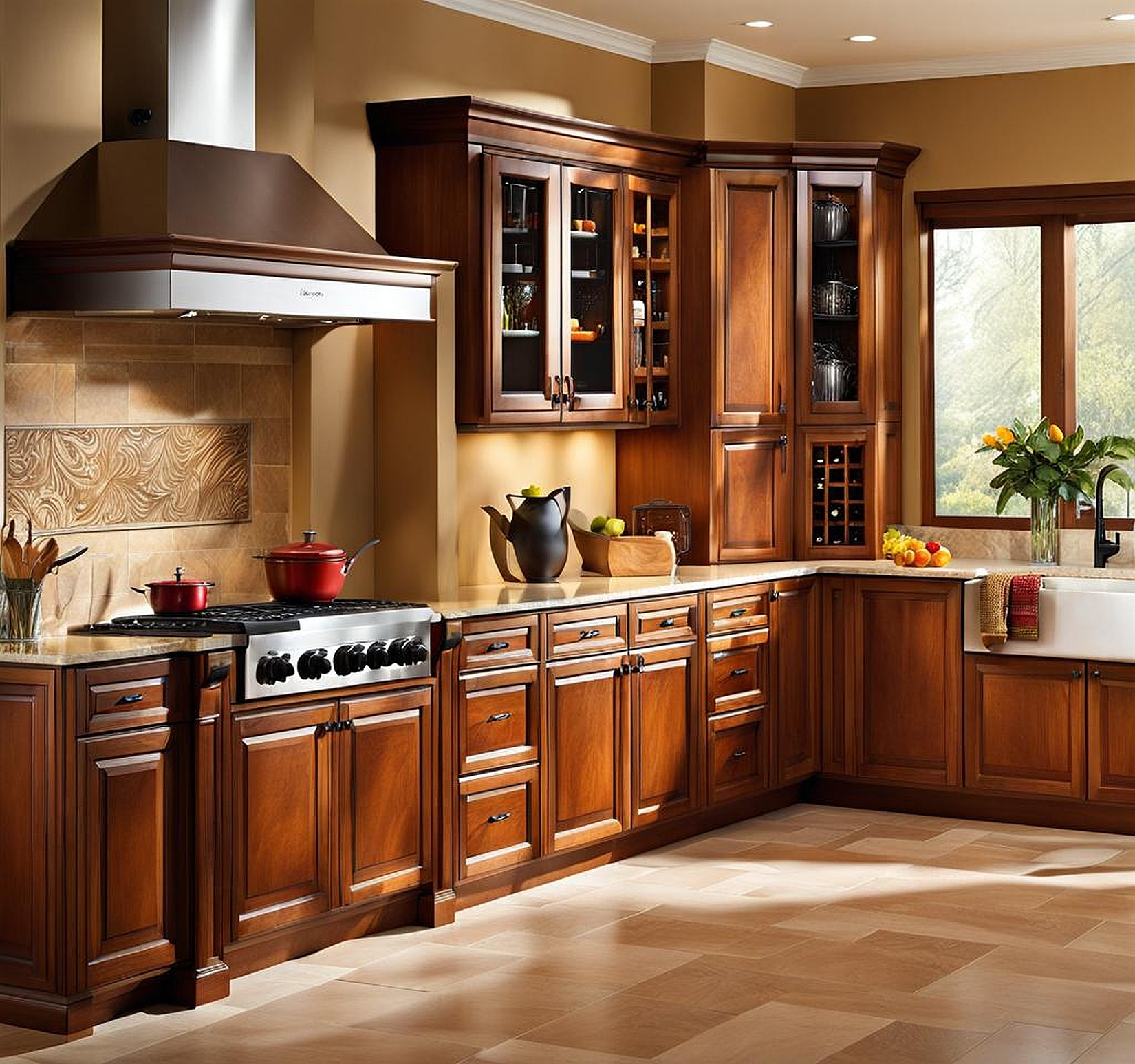 solid wood kitchen cabinets prices