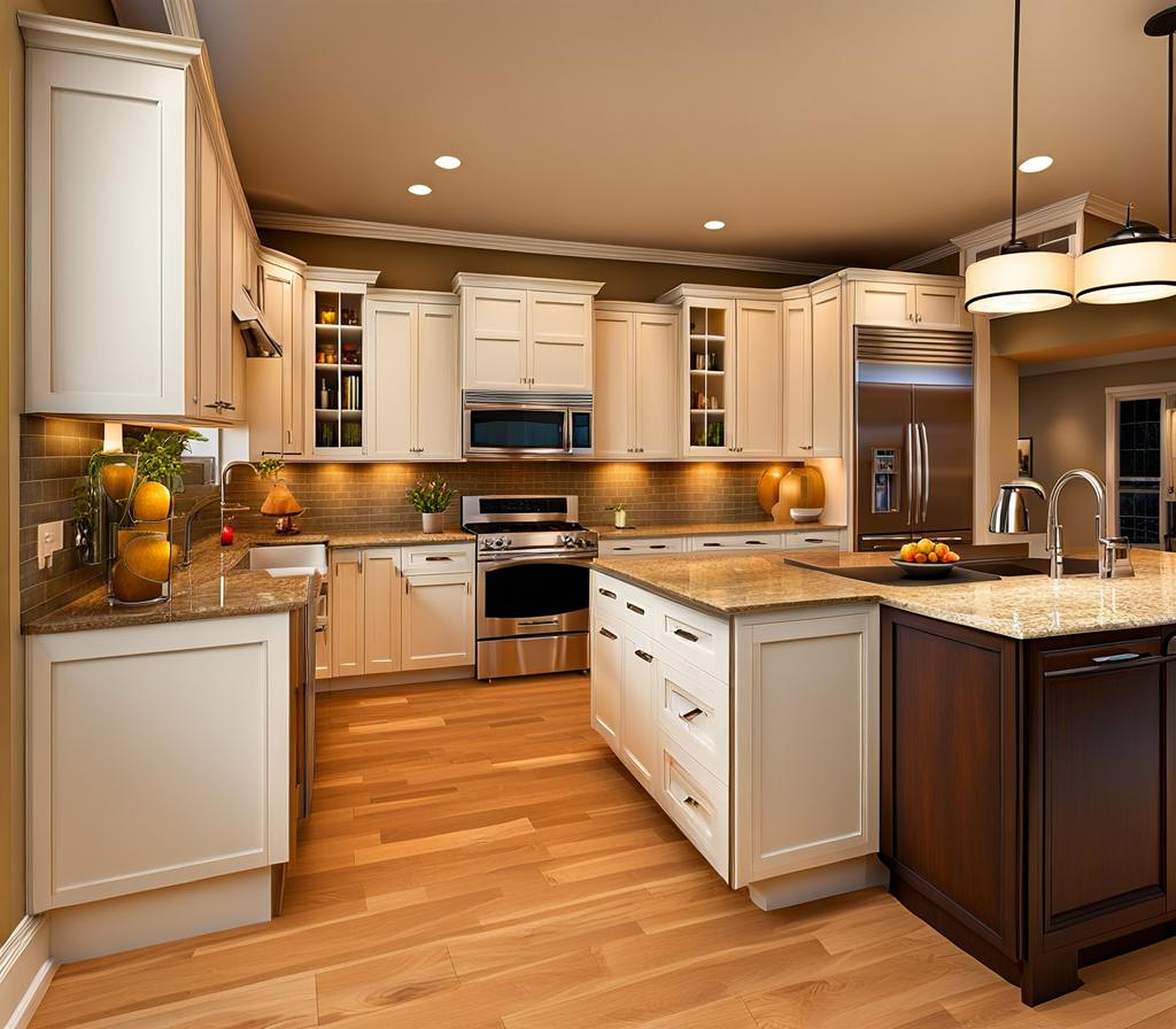 Opening Up a Split Level Kitchen to Improve Kitchen Functionality