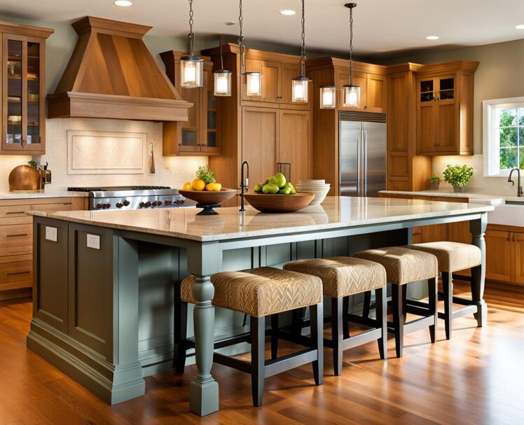 Kitchen Island Chairs with Backs for Small Kitchens - Tiponthetrail.com
