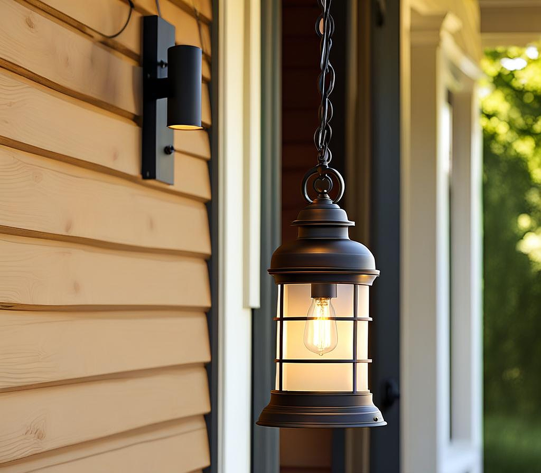 farmhouse front porch pendant light