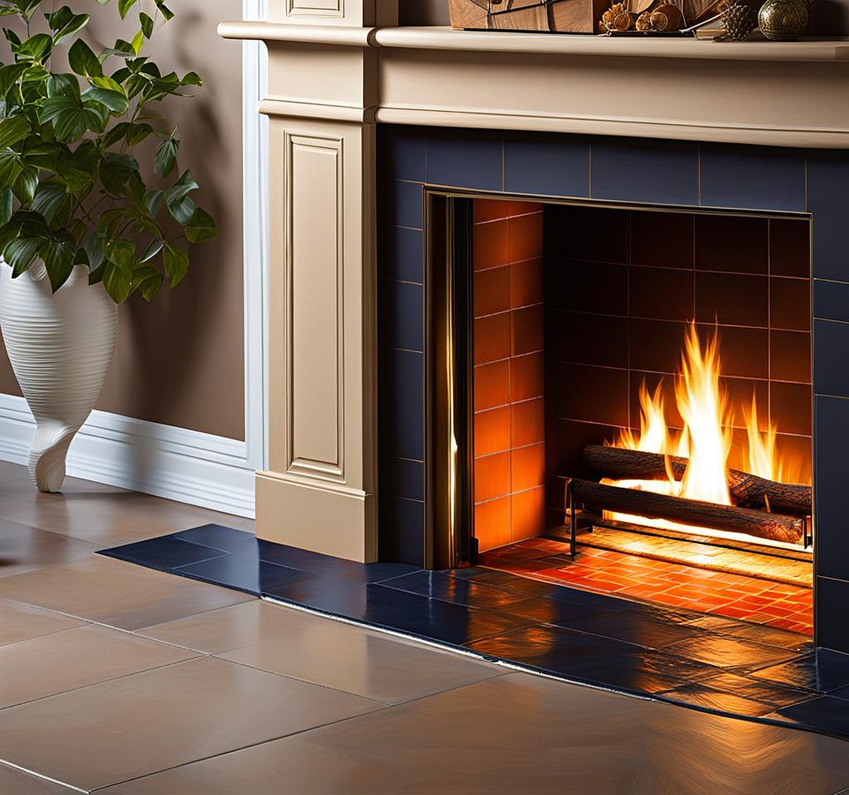 Can You Paint Tile Around a Fireplace A Step-by-Step Guide