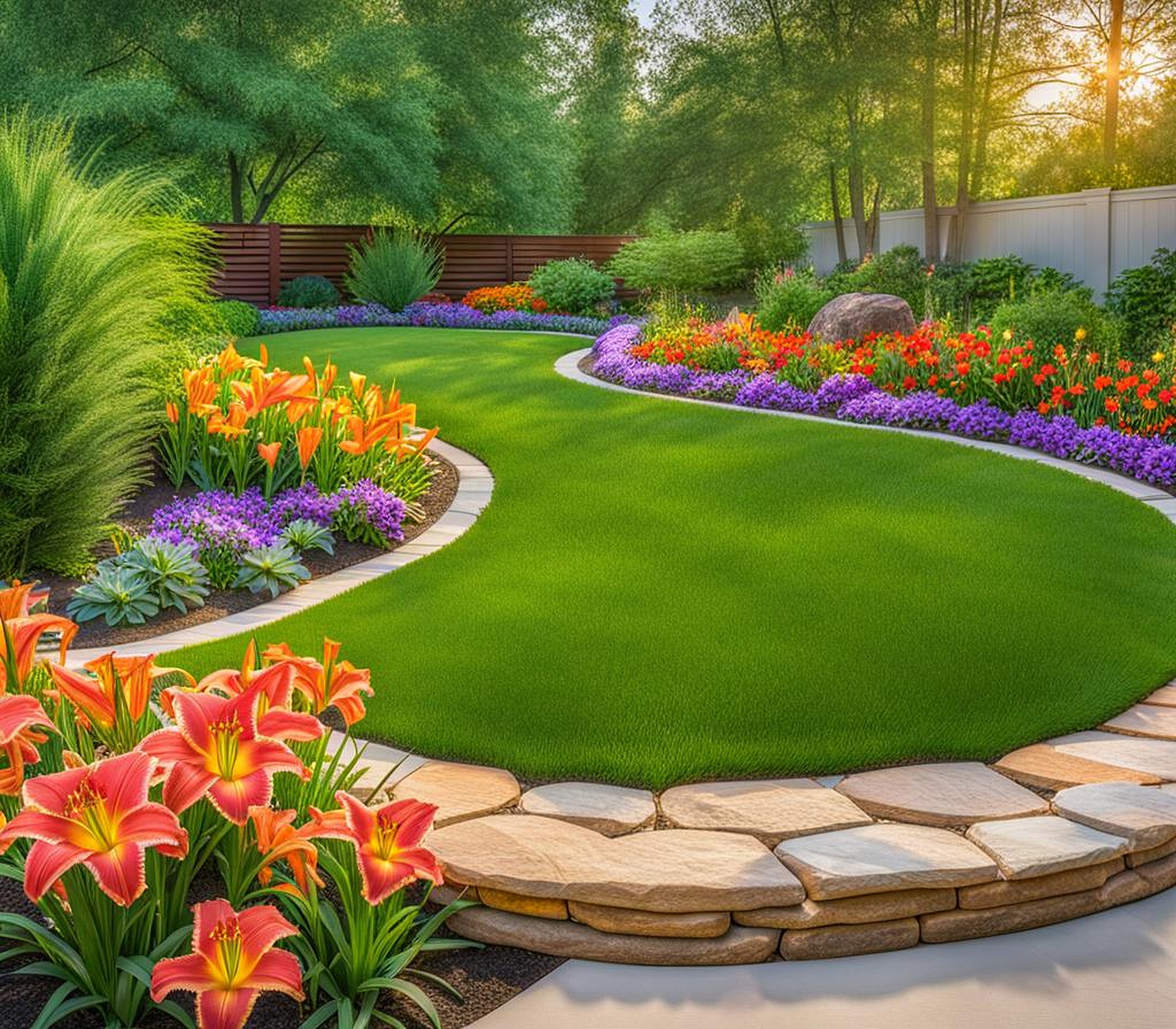 Flower Bed Decor Ideas for a Beautiful and Serene Outdoor Space