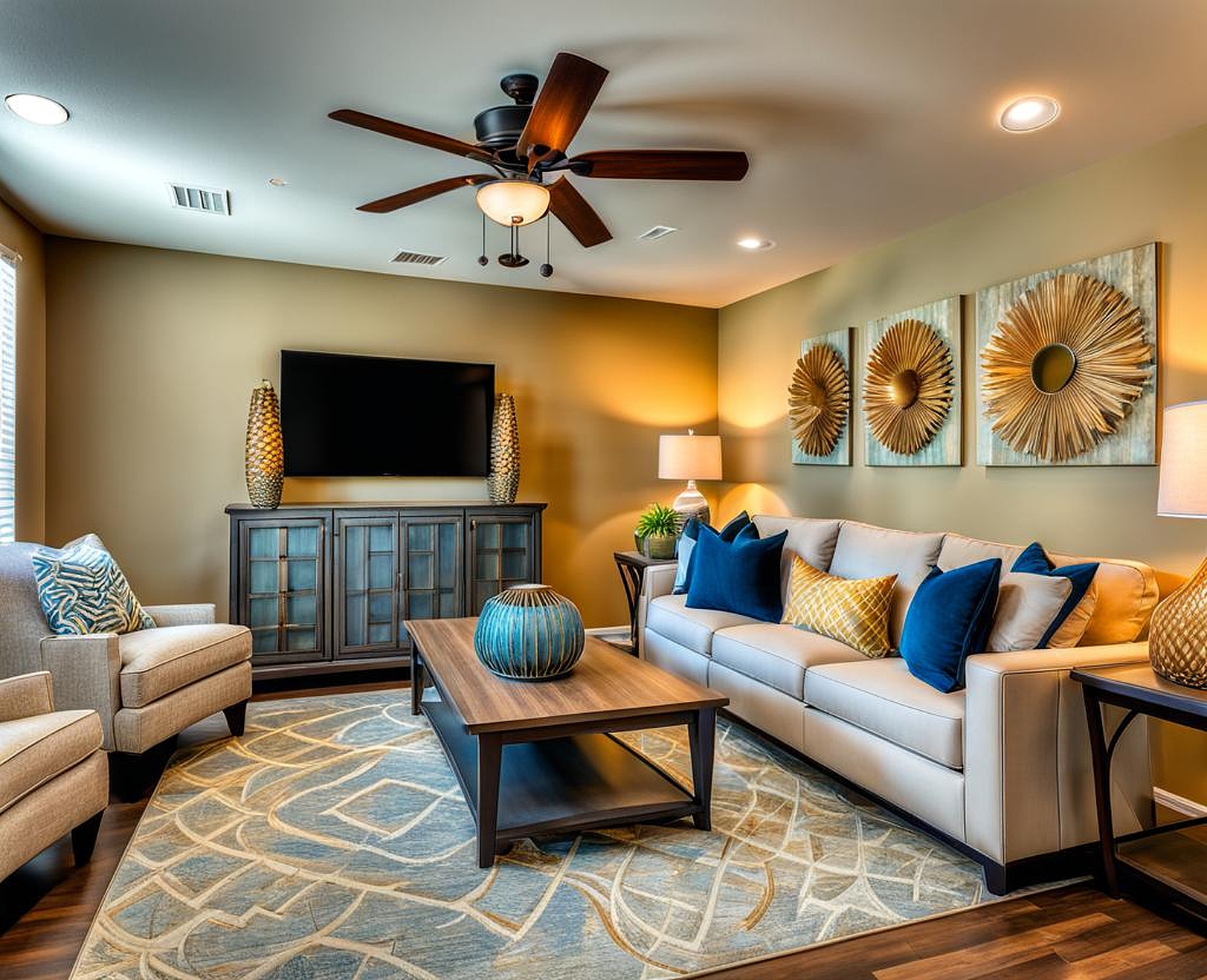 The Perfect Blend of Comfort and Style in The Living Room Wesley Chapel
