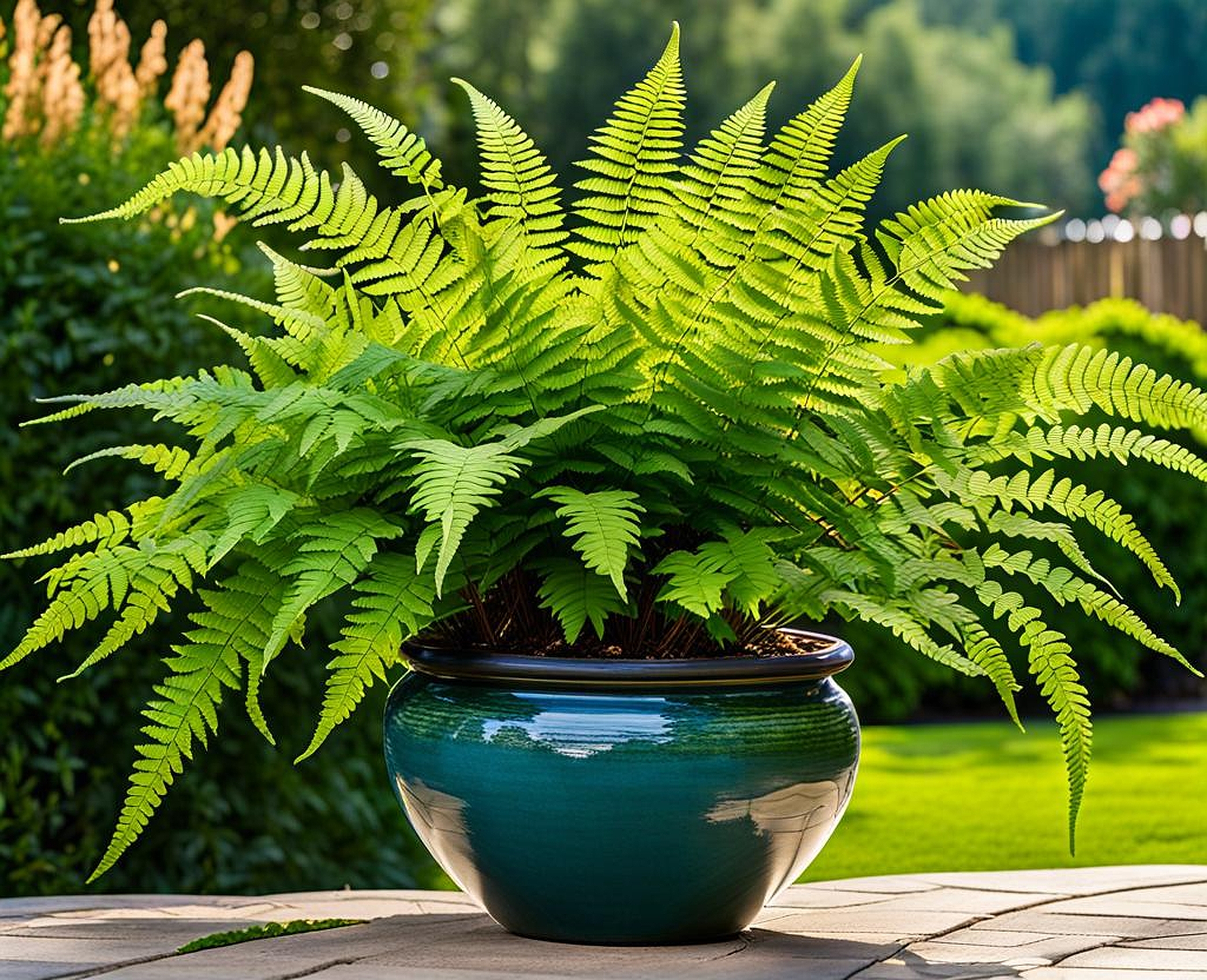 types of ferns for outdoors