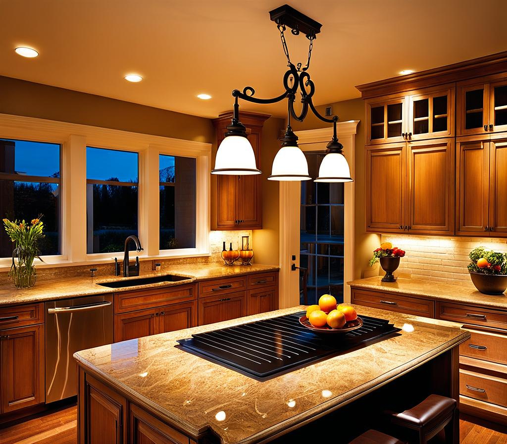 pendant lighting for over kitchen sink